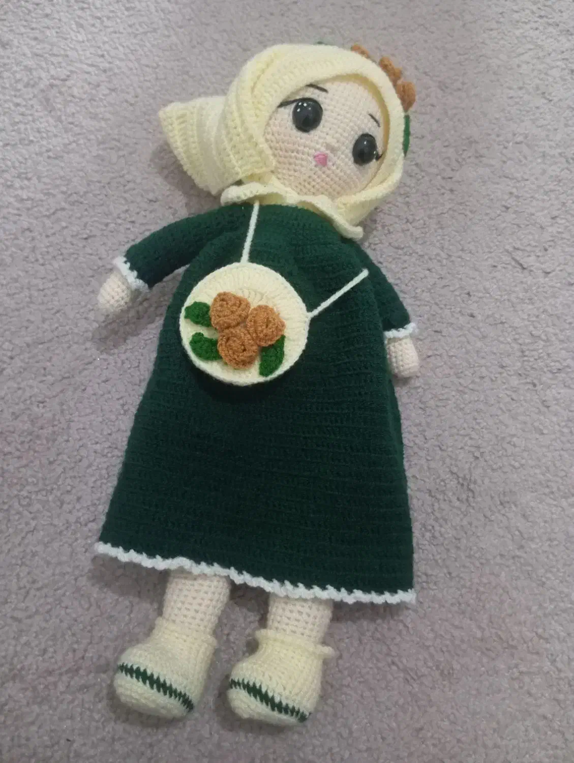 عروسک حجابی بافت|اسباب‌‌بازی|قرچک, مهدیه|دیوار