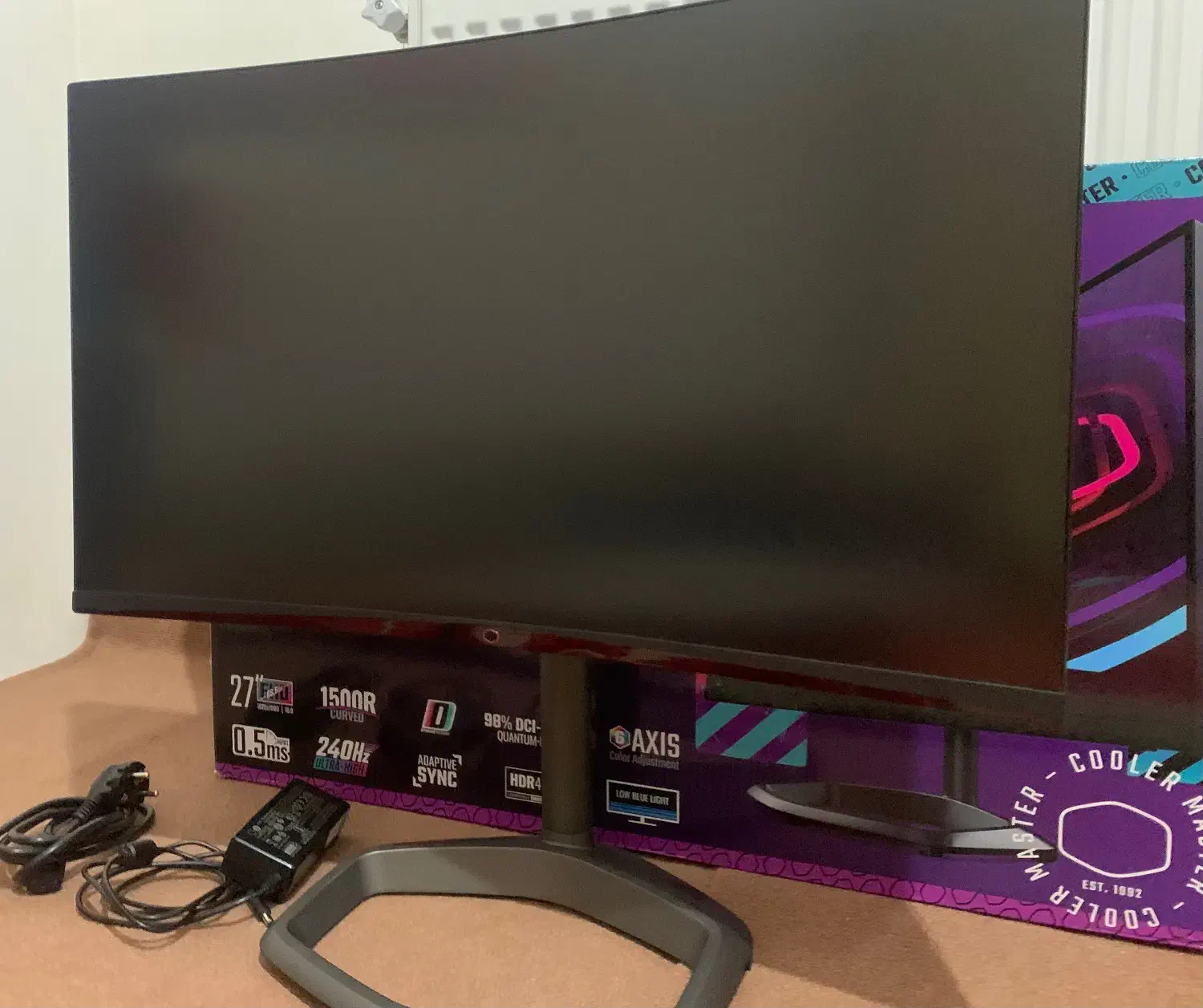 مانیتور cooler master Gm27-CFX|قطعات و لوازم جانبی رایانه|اصفهان, بهارستان|دیوار