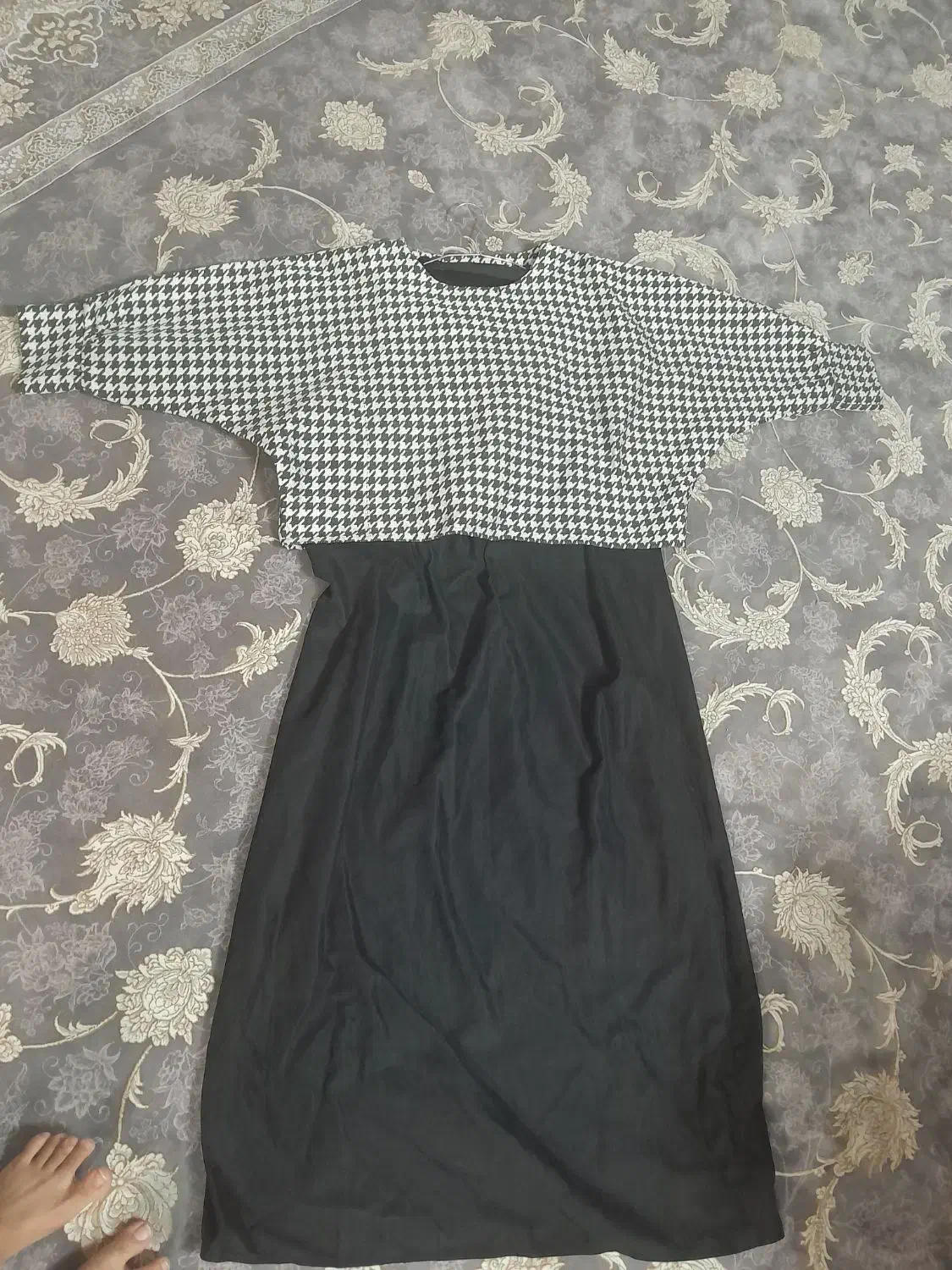 مانتو دوتکه در حد نو فری سایز|لباس|مشهد, هنرور|دیوار