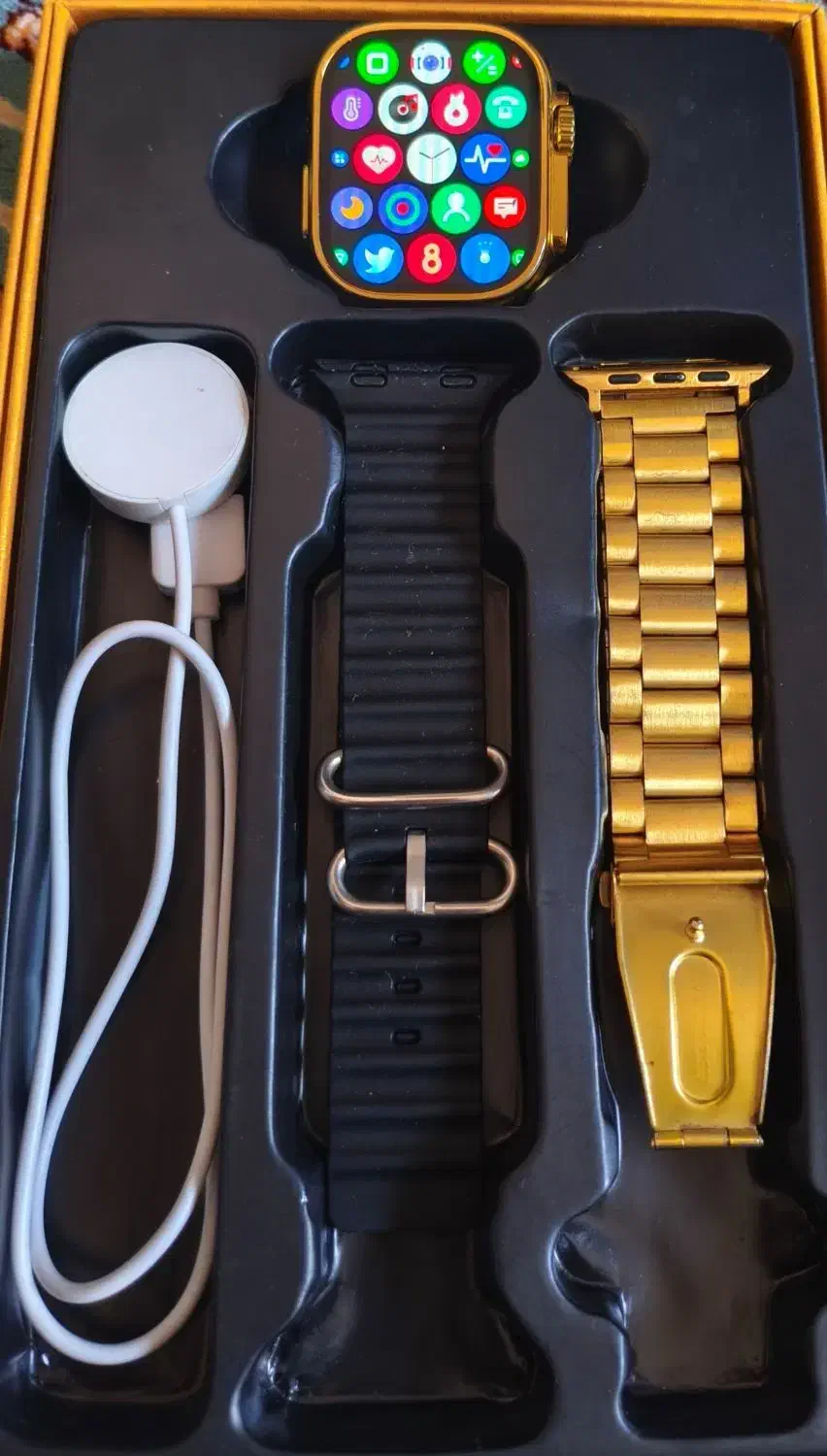 ساعت هوشمند smartwatch BM69 طلایی وشیک|ساعت|مهاباد (آذربایجان غربی), |دیوار