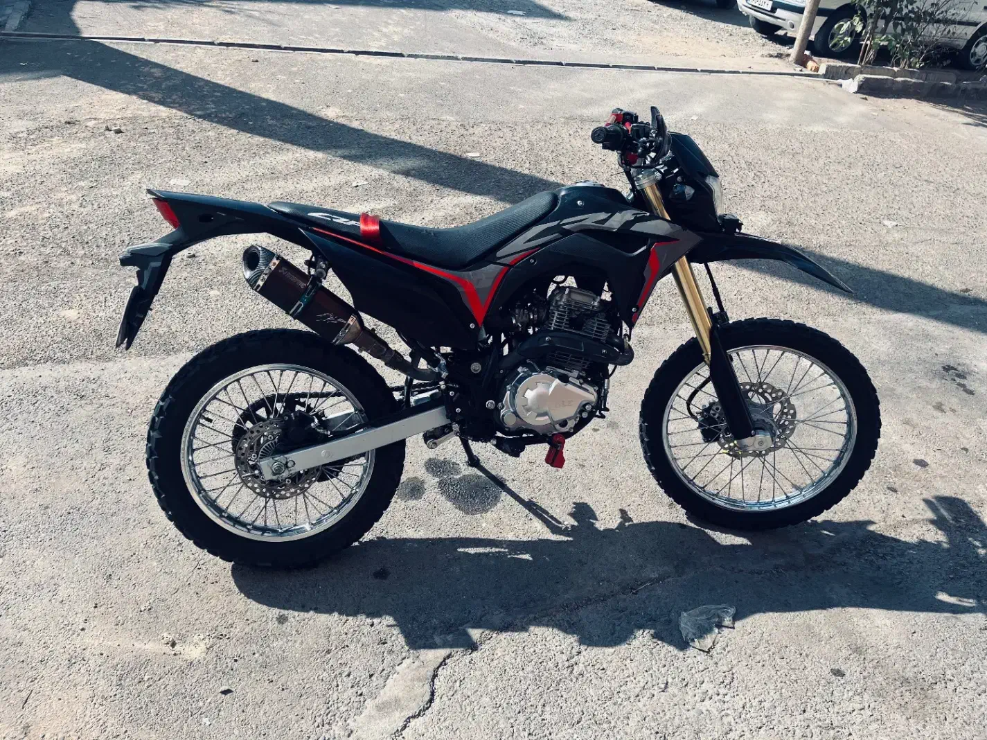 موتور تریل توسن محرکه شرق باسل۲۵۰|موتورسیکلت|اسلامشهر, شهرک احمدیه|دیوار