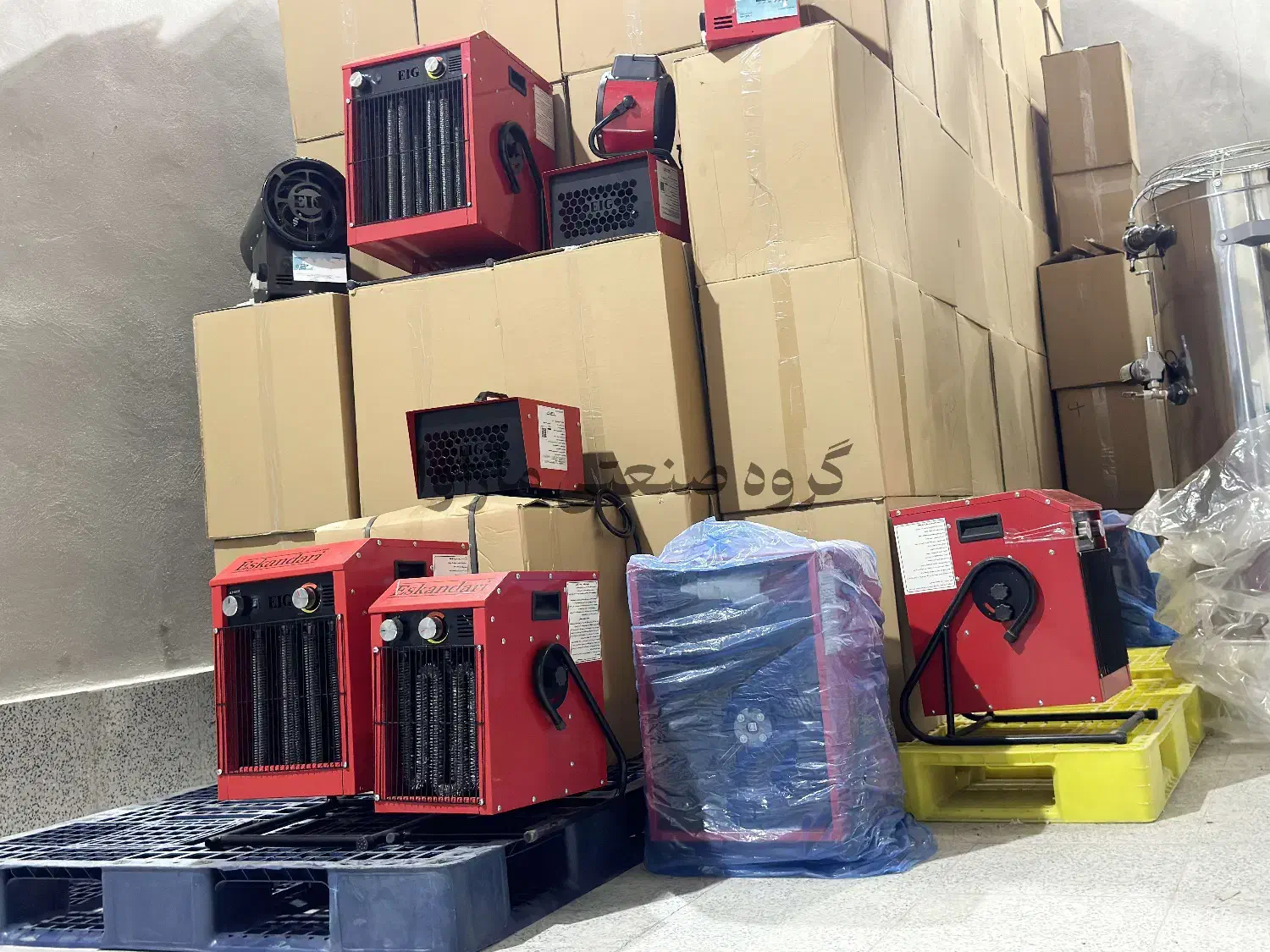 هیتر برقی خانگی تکفاز (جذب نمایندگی بخاری فن دار)|بخاری، هیتر، شومینه|زنجان, |دیوار