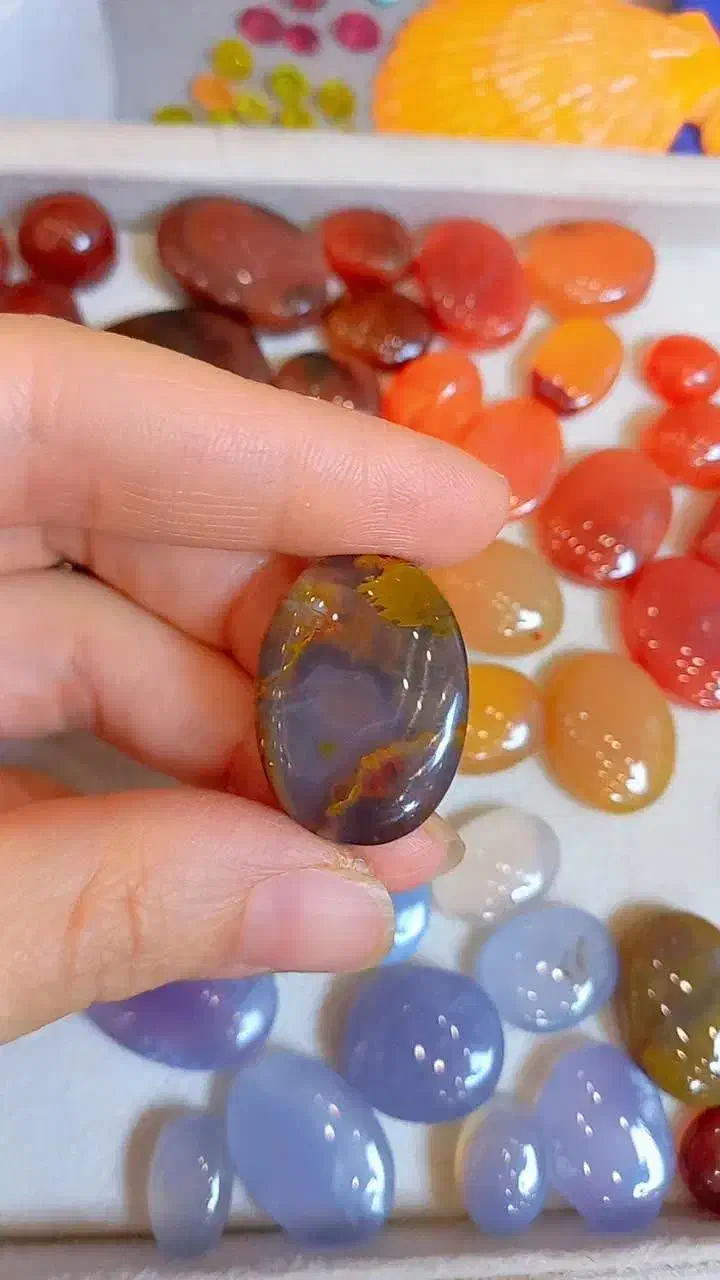 عقیق های یمنی در انواع رنگ و طرح|جواهرات|تهران, استاد معین|دیوار