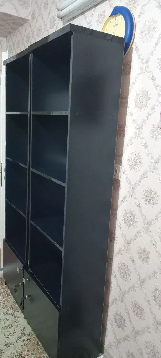 ۲عدد کتابخانه(درسی و اداری)|کتابخانه، شلف، قفسه‌های دیواری|تهران, آهنگ|دیوار