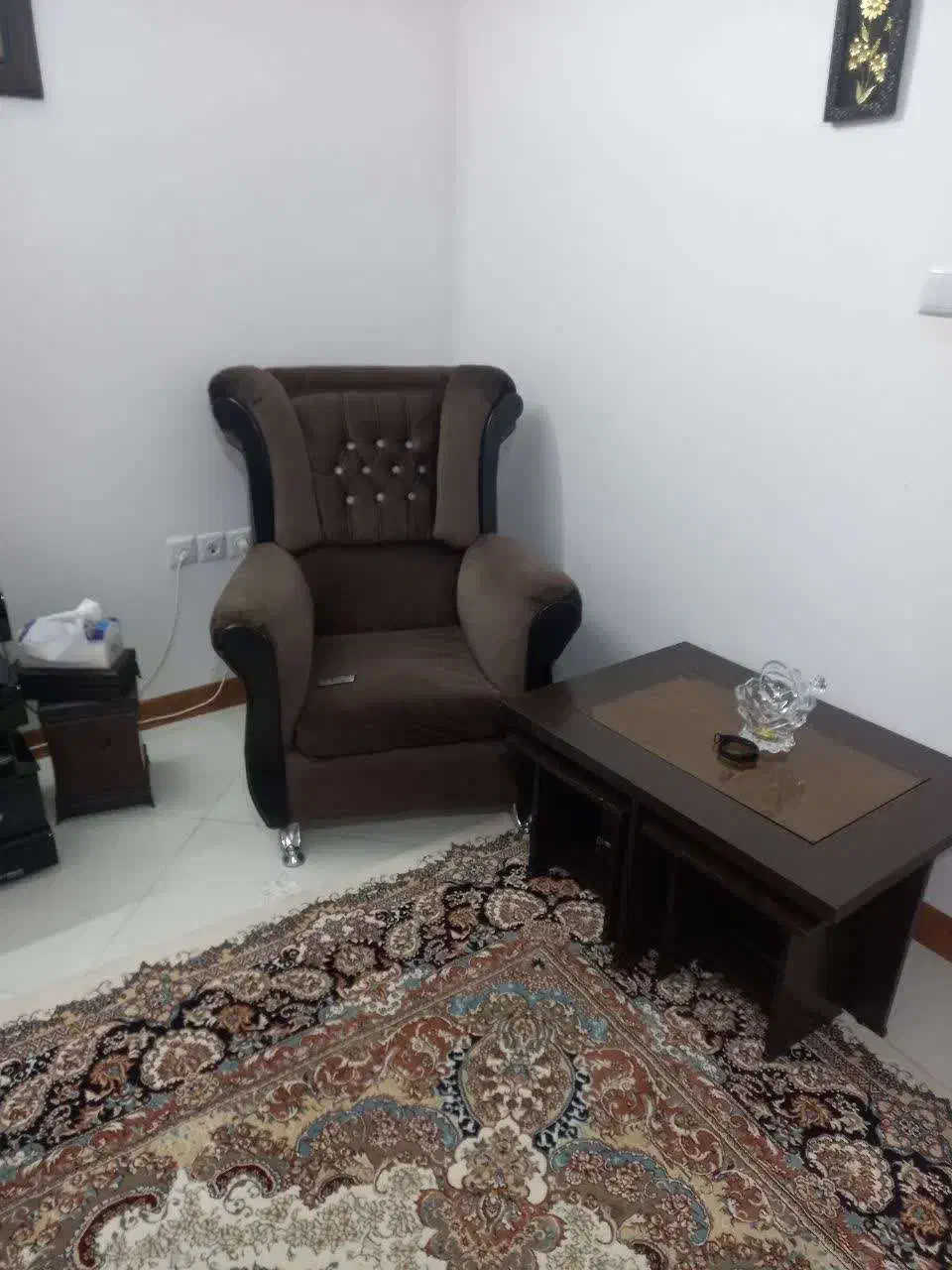 مبل راحتی ۷ نفره|مبلمان خانگی و میز عسلی|قم, پردیسان|دیوار