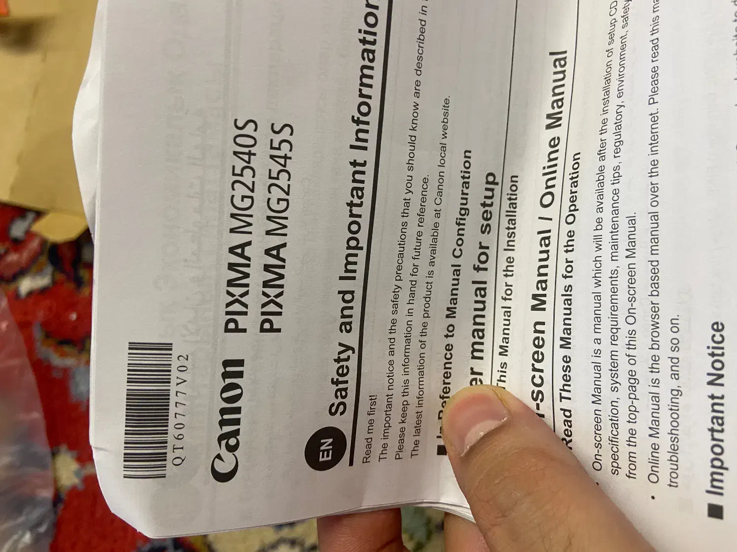پرینتر cannon pixma mg2540|پرینتر، اسکنر، کپی، فکس|تهران, نیروی هوایی (پیروزی)|دیوار
