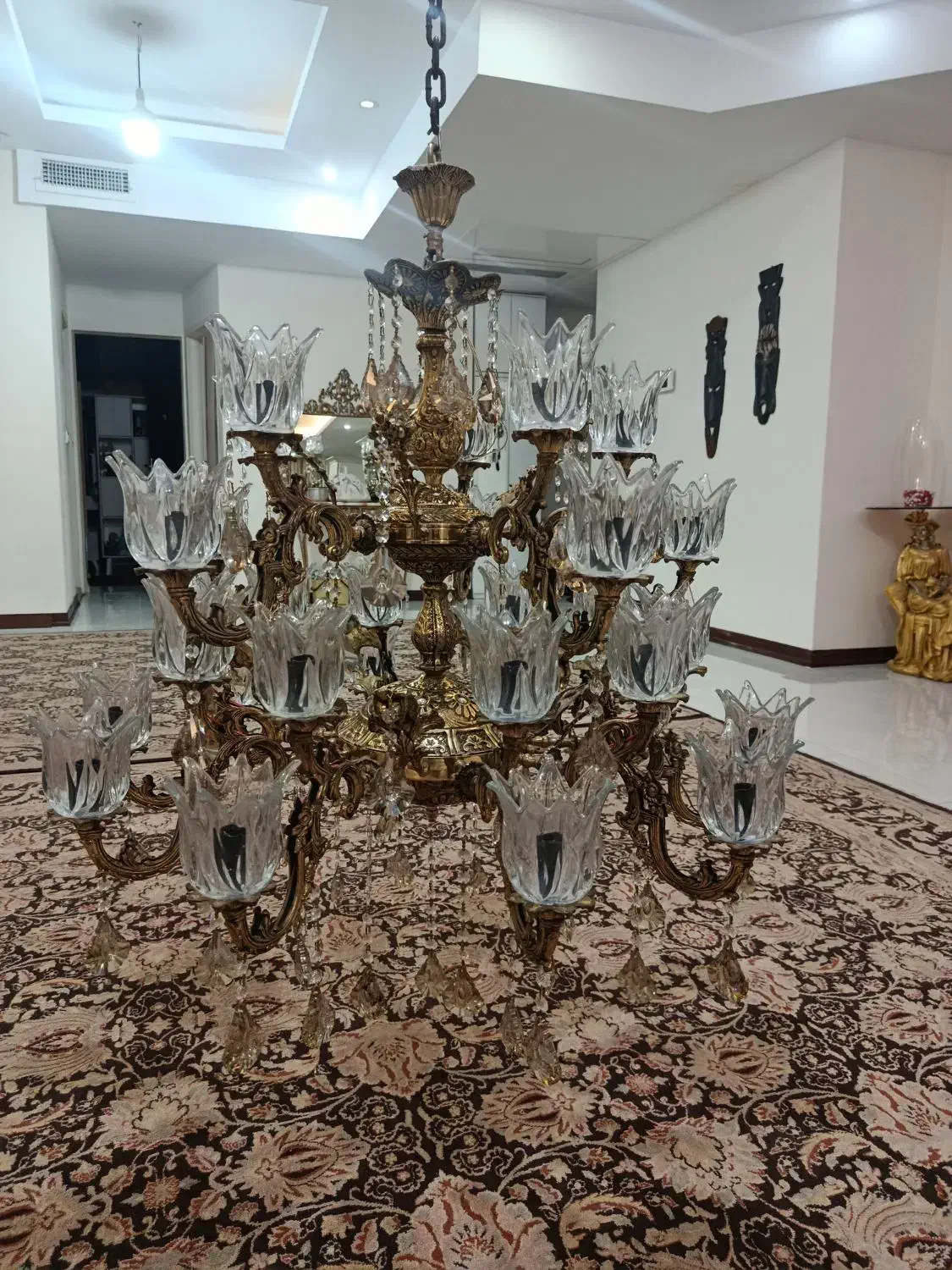 لوستر برنز|لوستر و چراغ آویز|فردیس, فردیس|دیوار