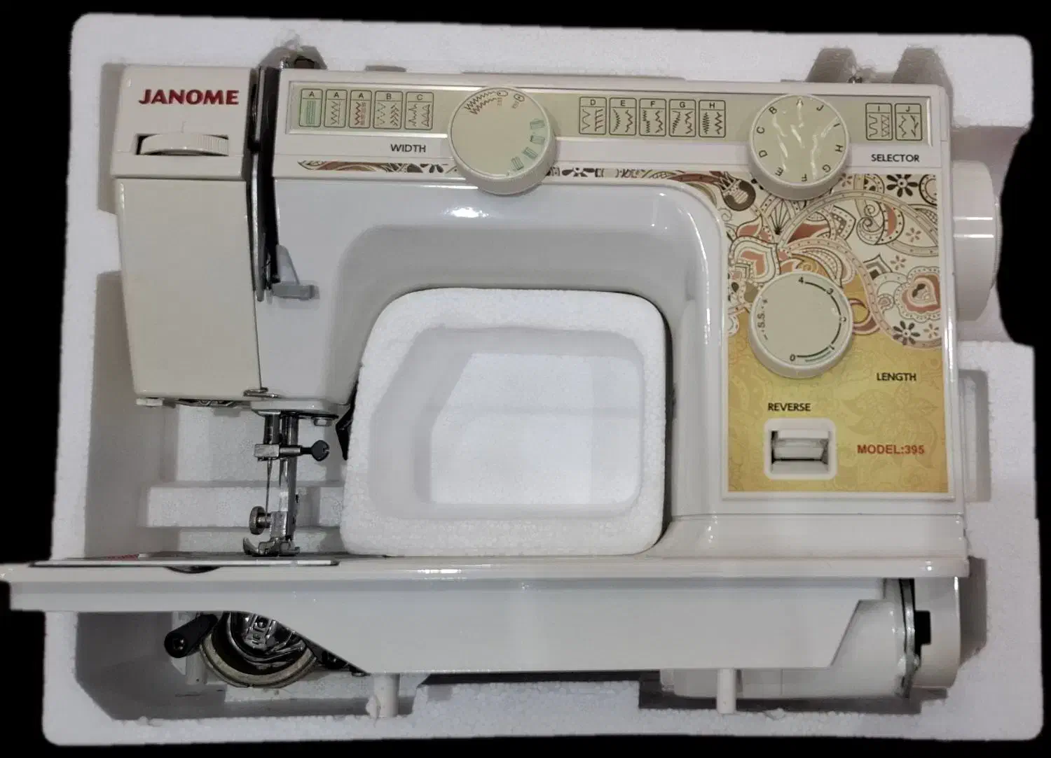 چرخ خیاطی ژانومه مدل ۳۹۵|چرخ خیاطی و ریسندگی|رشت, فلسطین|دیوار