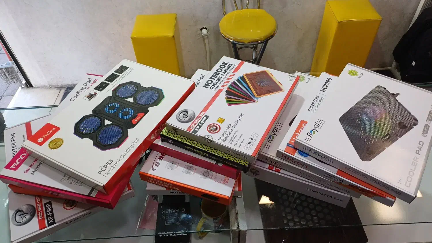 انواع کول پد (فن خنک کننده) لپ تاپ * نو|قطعات و لوازم جانبی رایانه|محمدیه-قزوین, |دیوار