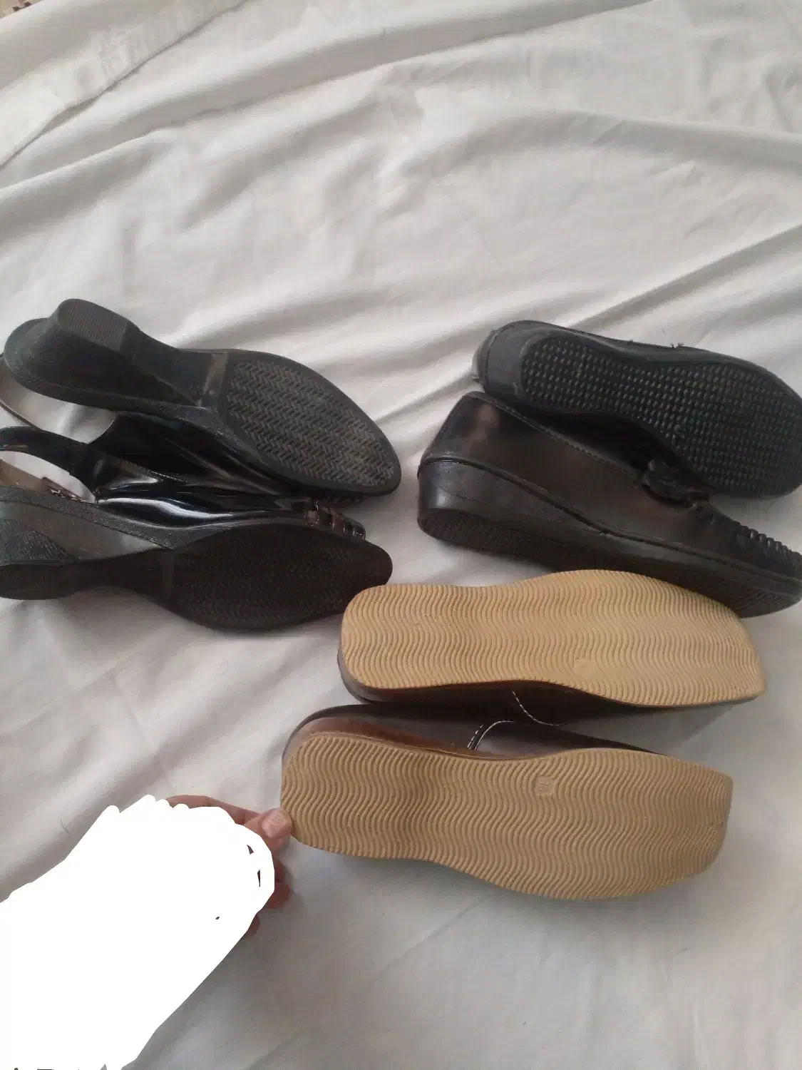 کفش سایز ۳۶ و ۳۷|کیف، کفش، کمربند|قائن, |دیوار