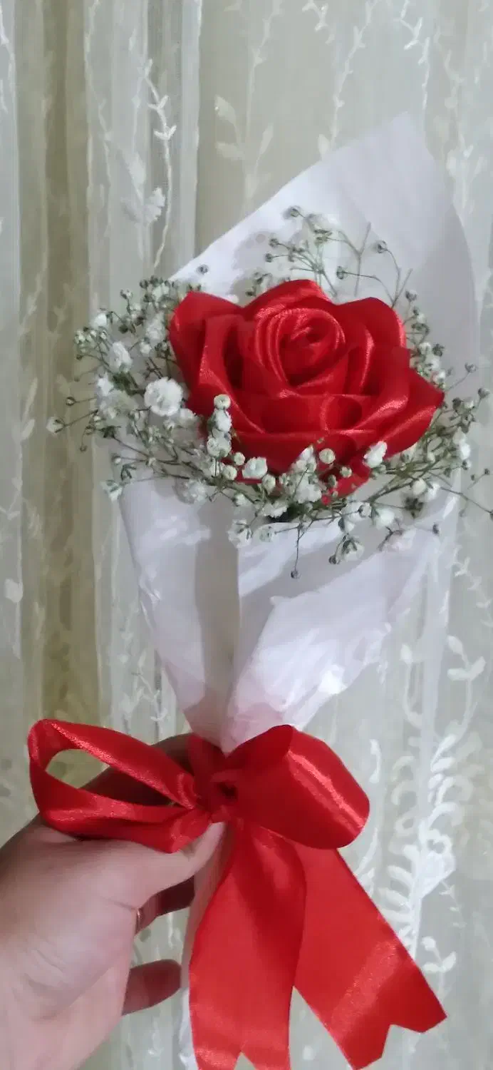 سفارش گل روبانی پذیرفته میشود|گل مصنوعی|بم, |دیوار