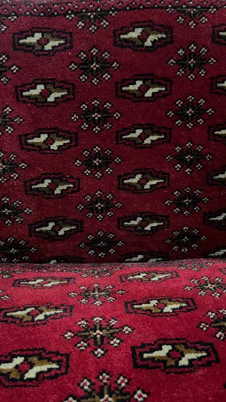 یک جفت پشتی دستباف ترکمنی کاملا در حد نو|پشتی|نیشابور, شهرک بهداری|دیوار