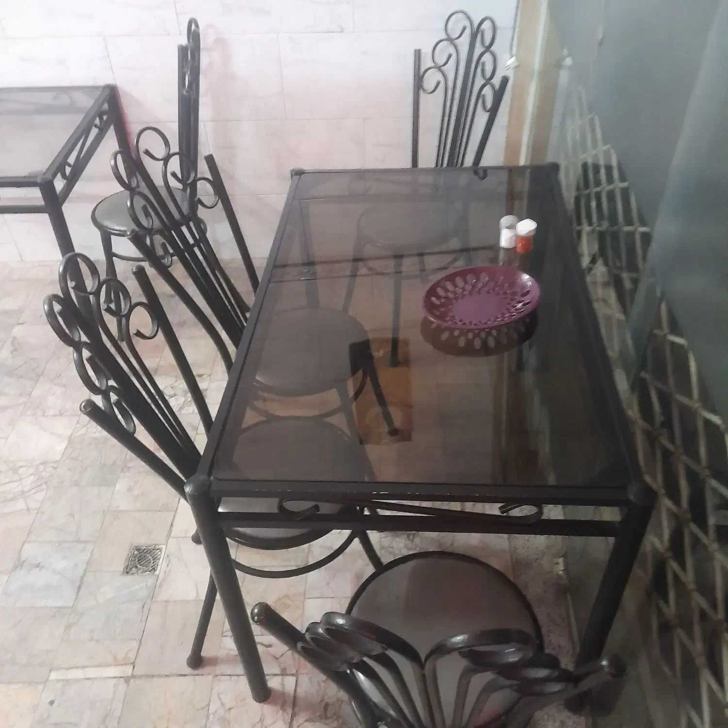 میز و صندلی فلزی|میز و صندلی غذاخوری|مشهد, هفده شهریور|دیوار