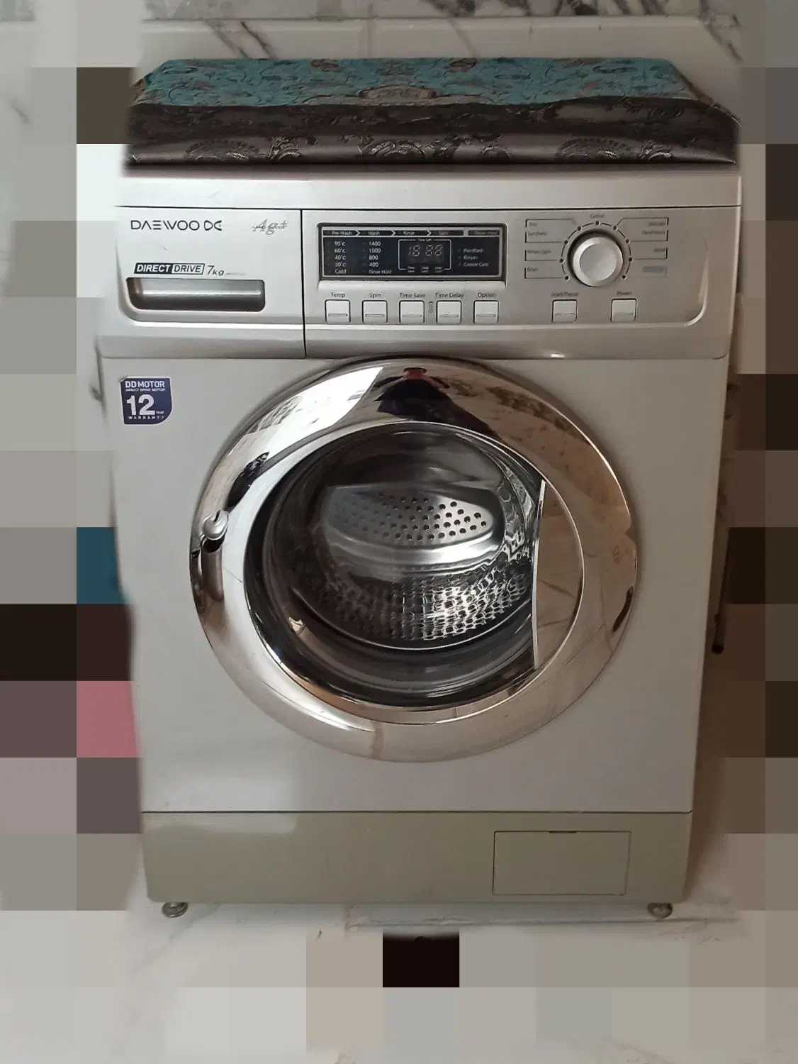 ماشین لباسشویی دوو 7کیلو|ماشین لباسشویی و خشک‌کن لباس|زاهدان, |دیوار