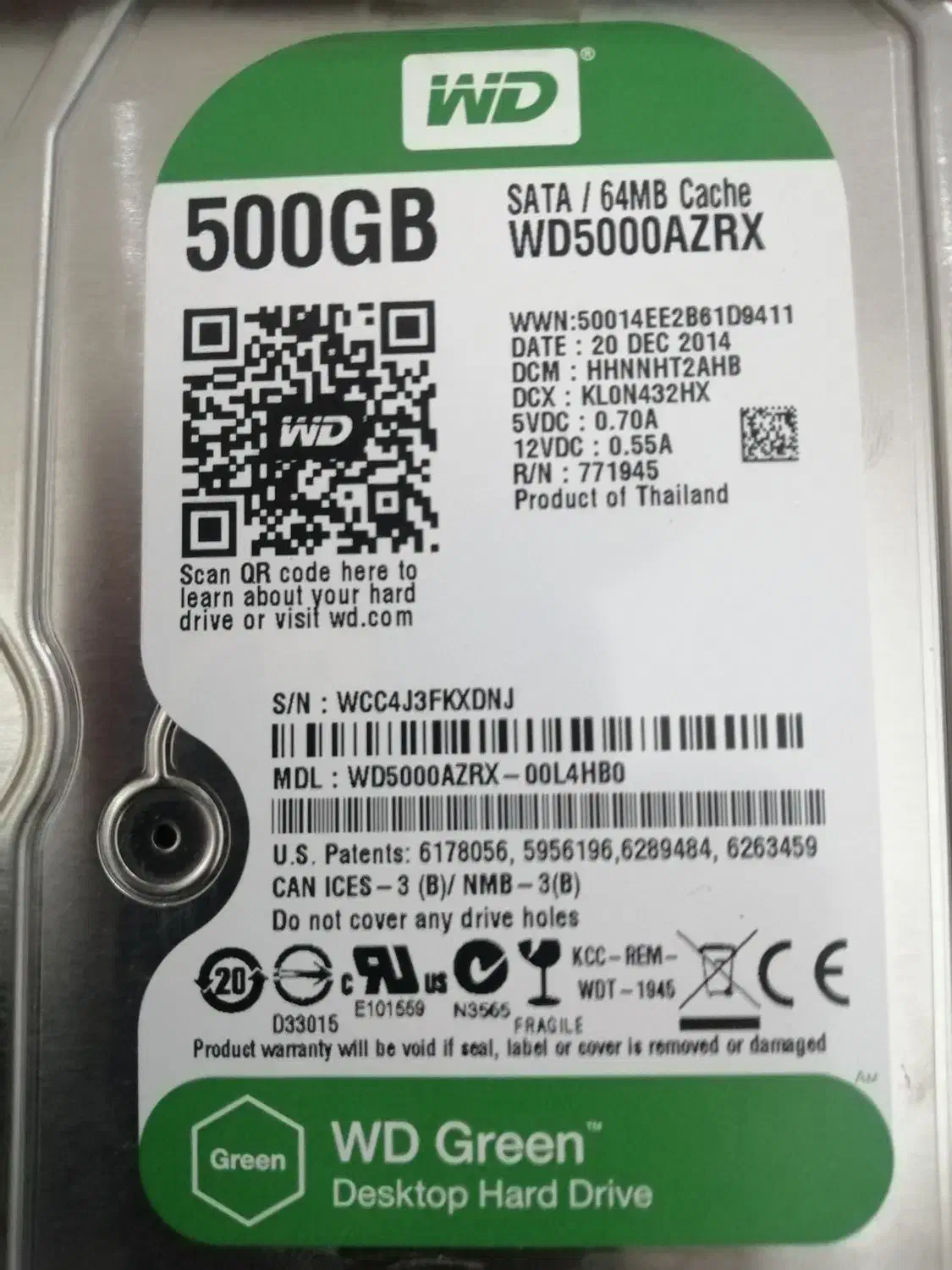 2عدد هرد 2ترا و500 نو|قطعات و لوازم جانبی رایانه|اهواز, کوی سعدی|دیوار