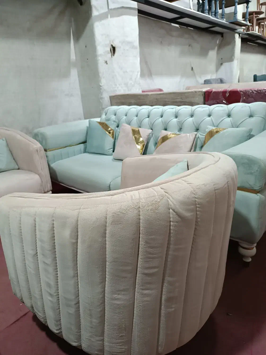 مبل چستر ۸ نفره نو نو|مبلمان خانگی و میز عسلی|رباطکریم, رباطکریم|دیوار