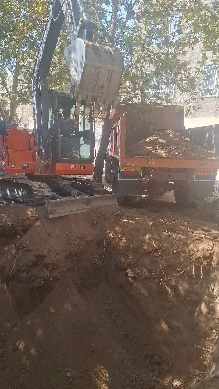 مینی بیل و بابکت و بیل مکانیکی|خدمات حمل و نقل|هشتگرد, شهرک سهیلیه|دیوار