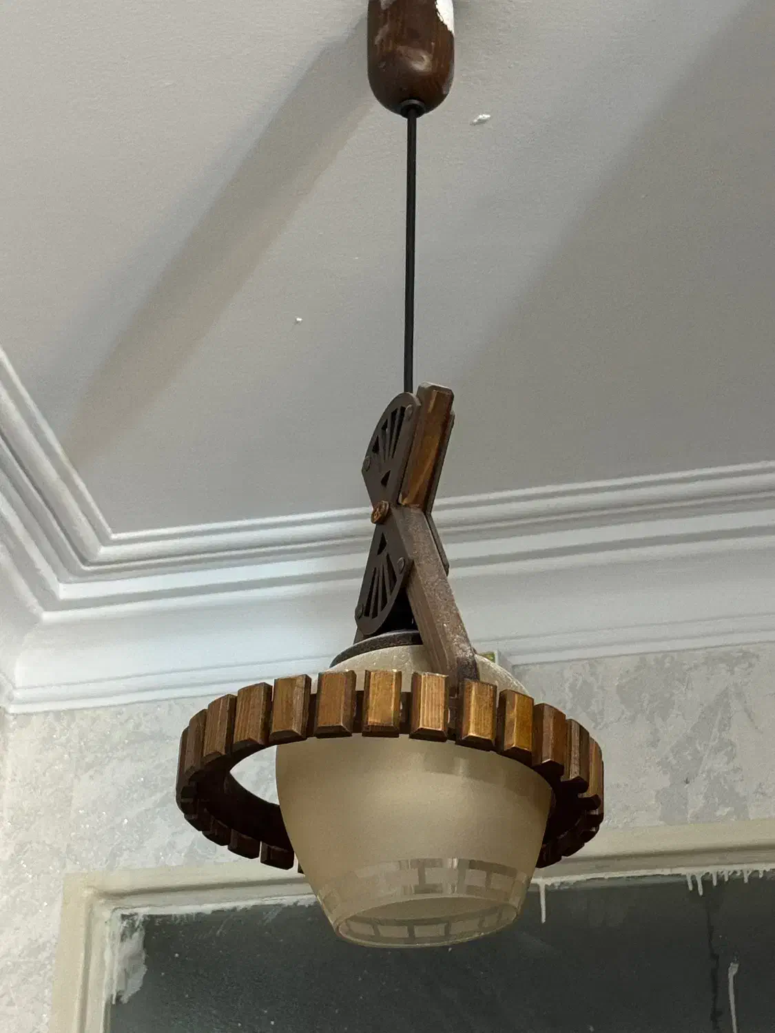 لوستر چوبی|لوستر و چراغ آویز|تهران, توحید|دیوار