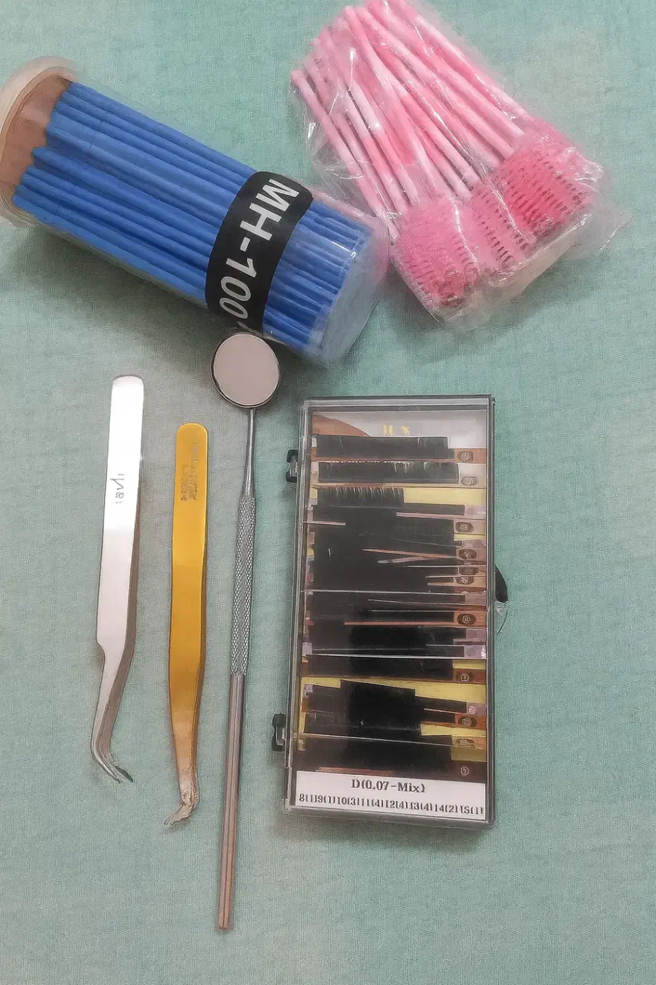 وسایل اکستنشن مژه در حد نو|آرایشگاه و سالن‌های زیبایی|آستارا, |دیوار