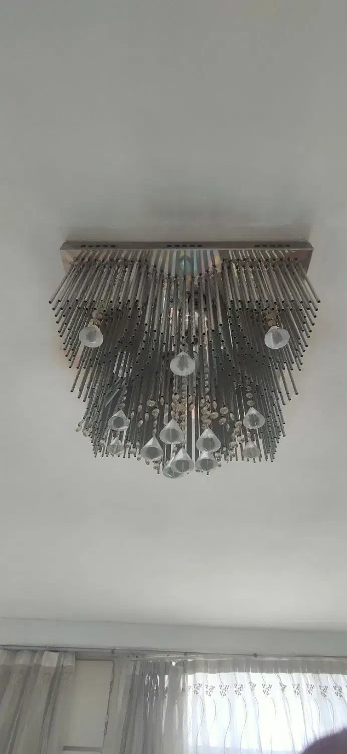 لوستر مدرن هندسی|لوستر و چراغ آویز|بندرعباس, |دیوار