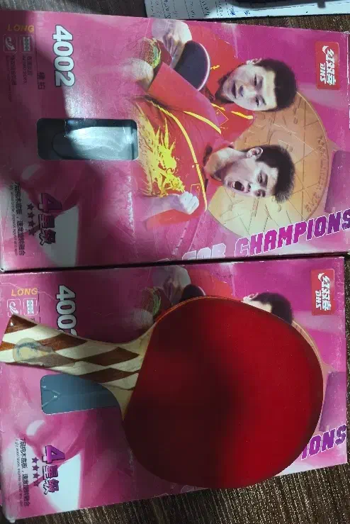 راکت پینگ پنگ DHS مدل 4 ستاره|ورزش‌های توپی|شیراز, سهل‌آباد|دیوار