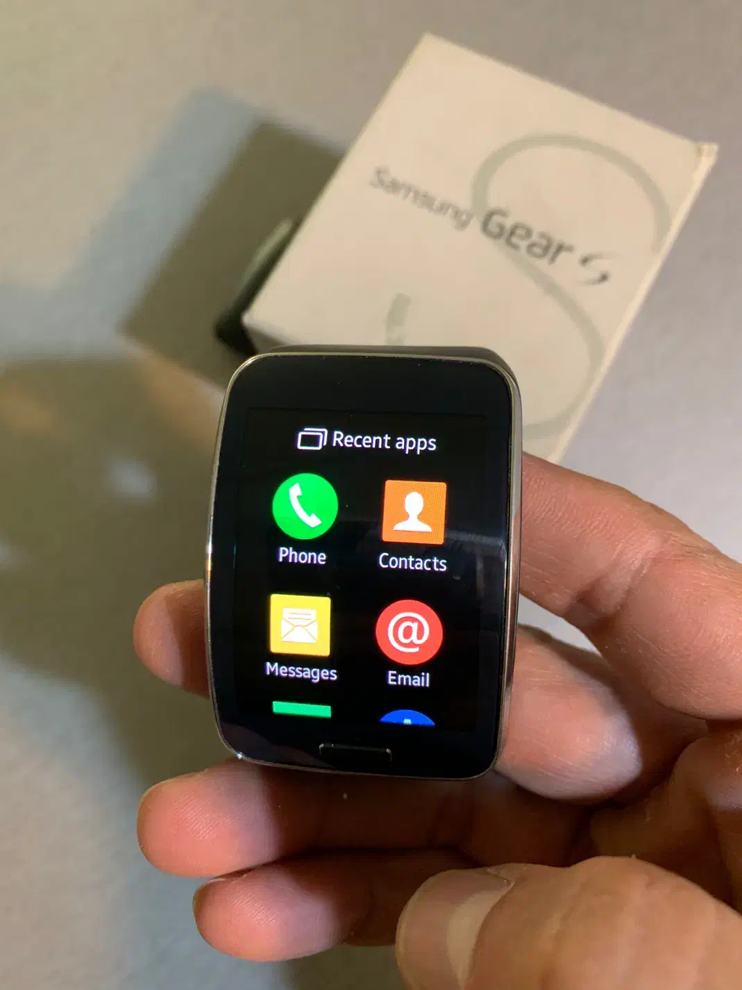 ساعت سیم کارت خور سامسونگ اورجینال|لوازم جانبی موبایل و تبلت|شیراز, قدوسی شرقی|دیوار