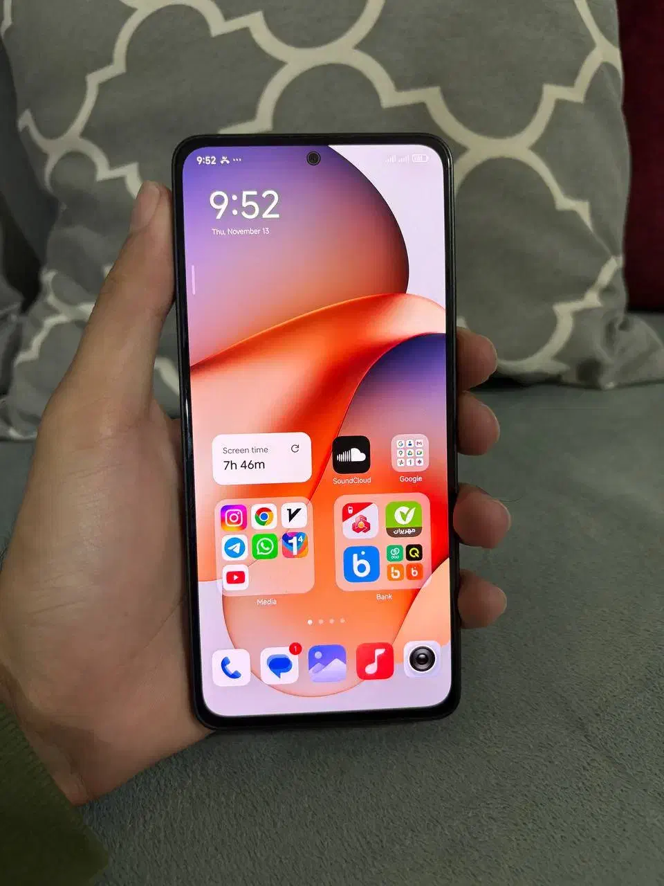 گوشی شیائومی نوت ۱۳ ۲۵۶ گیگ ۸گیگ رم|موبایل|آمل, |دیوار