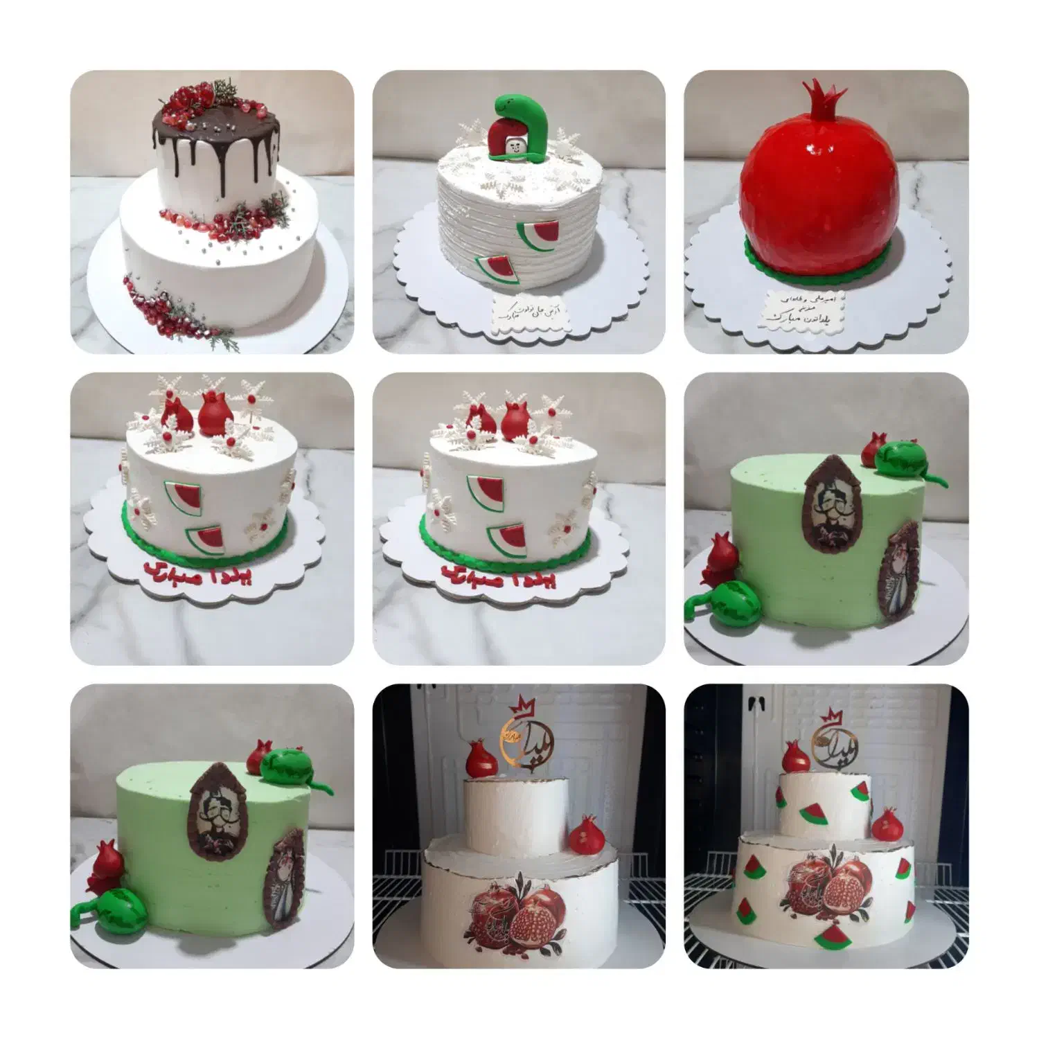 کیک تولد و یلدایی ،باکس کیک خواستگاری|خدمات پذیرایی، مراسم|خرم‌آباد, |دیوار