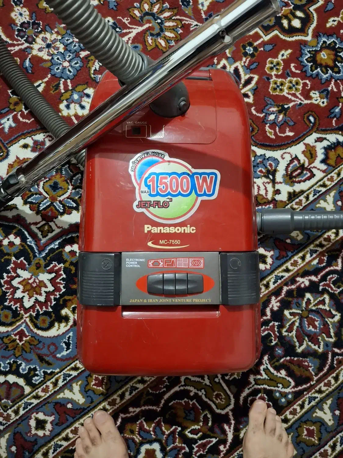 جارو برقی کار کرده سالم|جاروبرقی، جارو شارژی، بخارشو|خمینیشهر, |دیوار