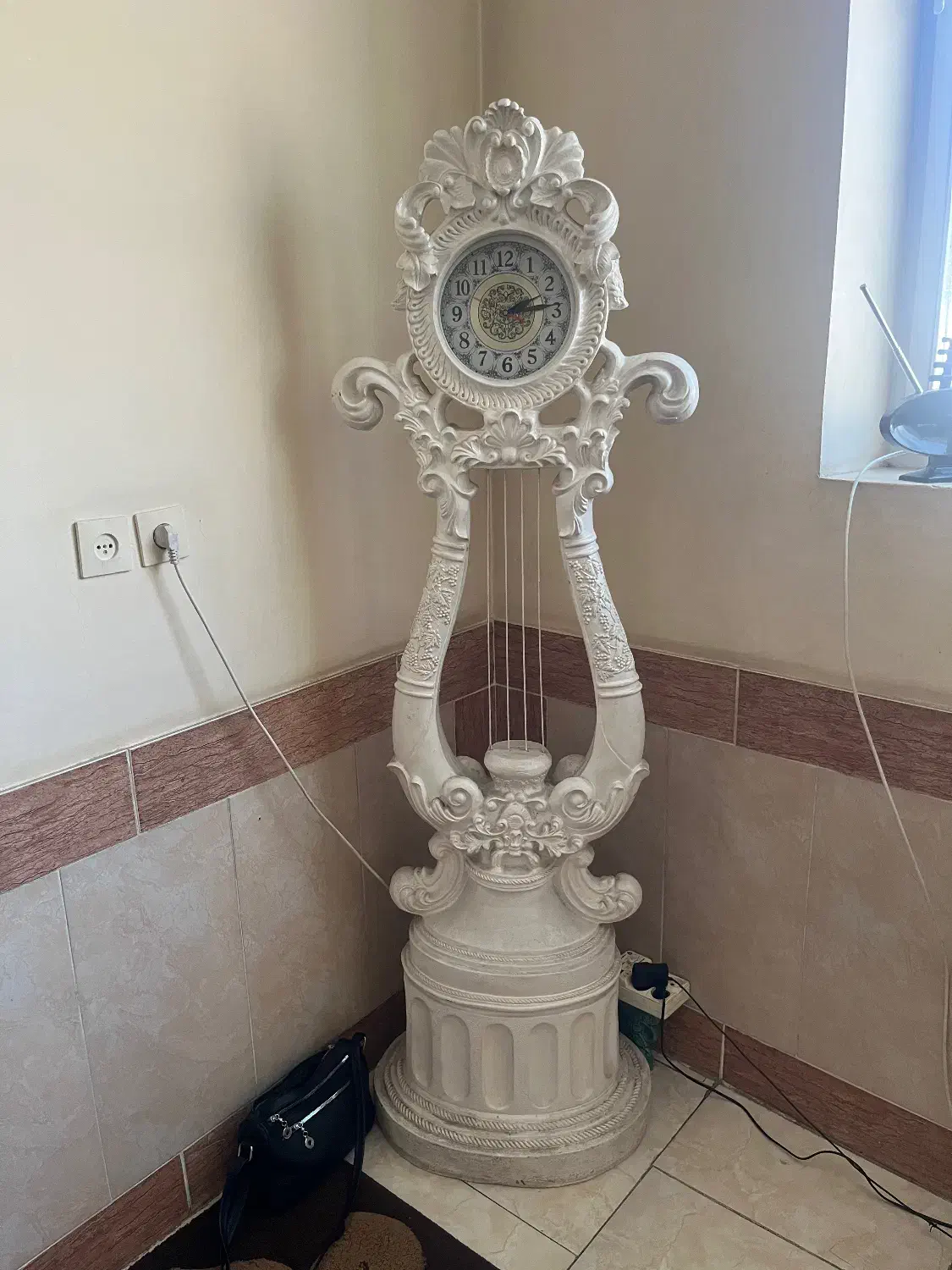 آینه و ساعت ایستاده|مبلمان خانگی و میز عسلی|گرگان, |دیوار