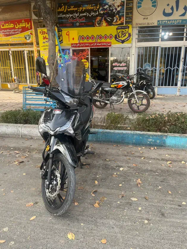 موتورسیکلت بی کلاج اشیل|موتورسیکلت|اصفهان, طاحونه|دیوار