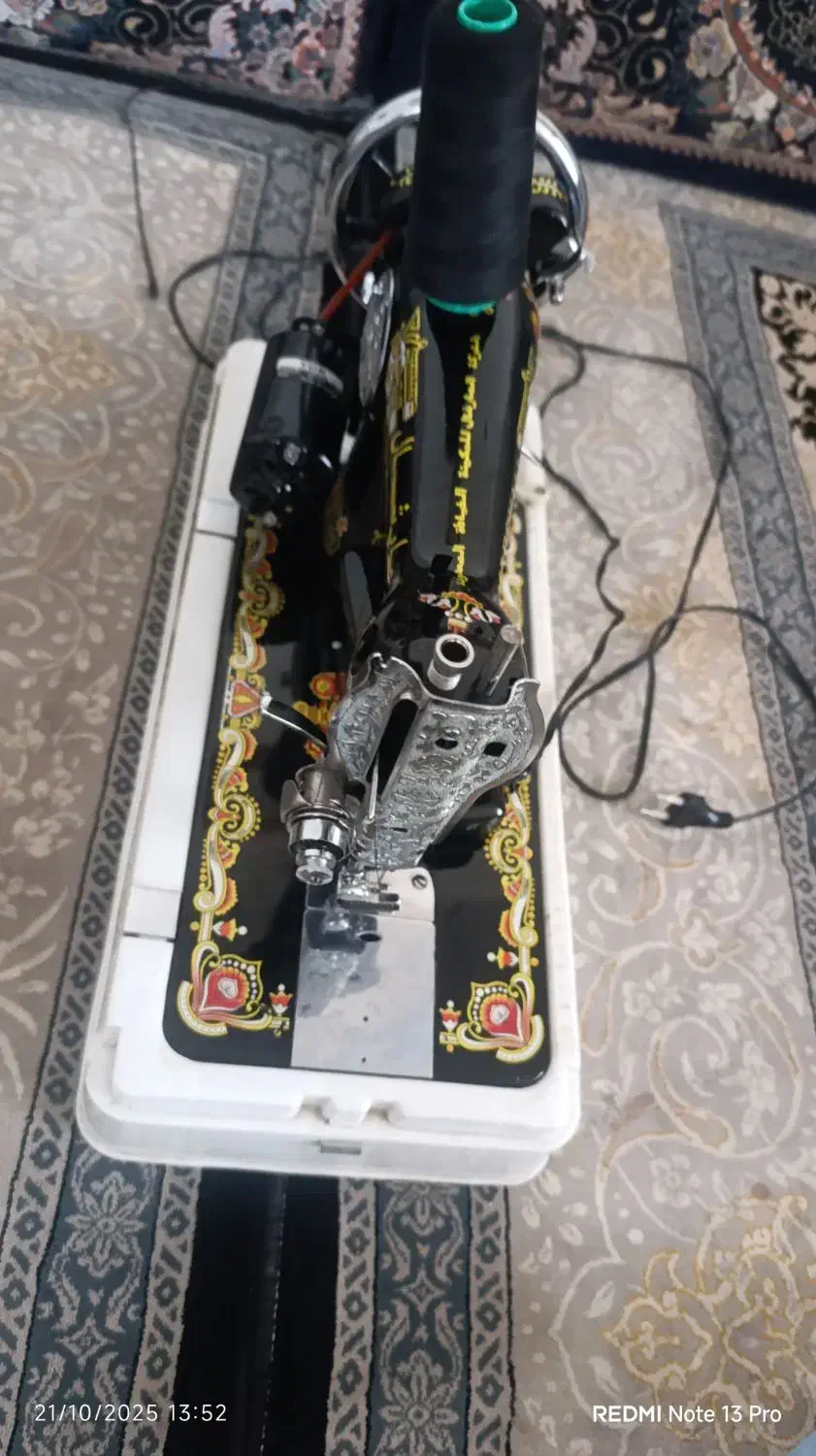 چرخ خیاطی در حد برقی|چرخ خیاطی و ریسندگی|گرمسار, |دیوار