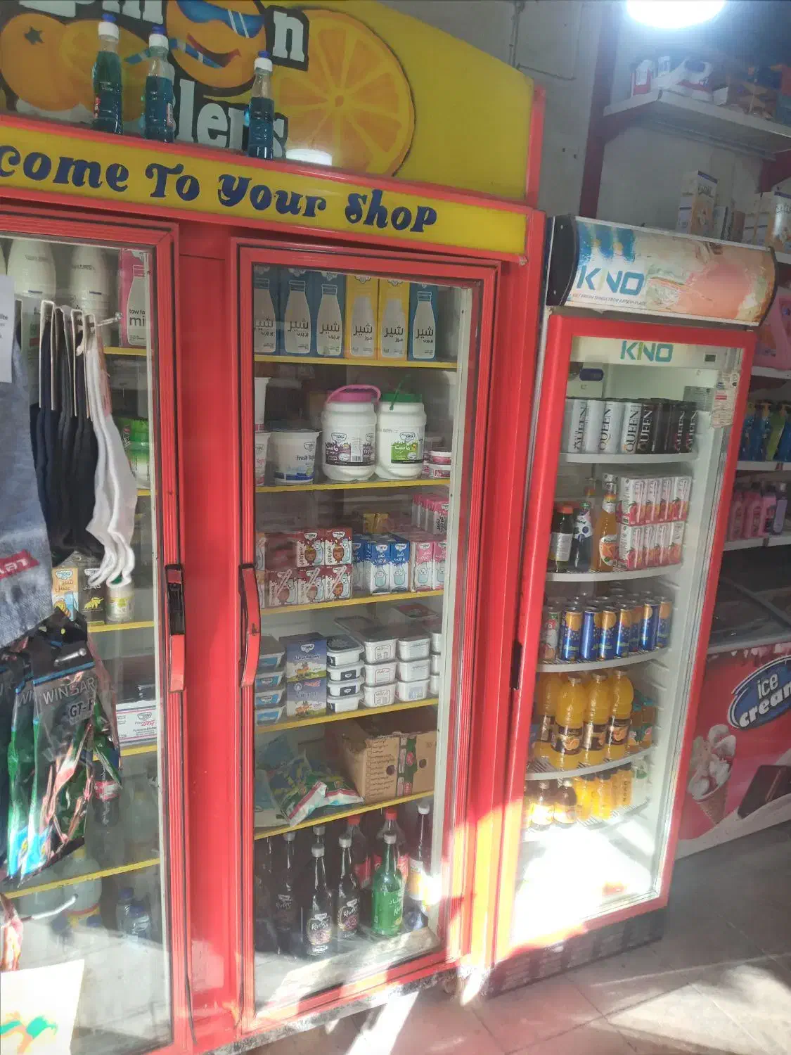 رهن واجاره مغازه باوسایل فروخته میشه|اجارهٔ مغازه و غرفه|نورآباد, |دیوار