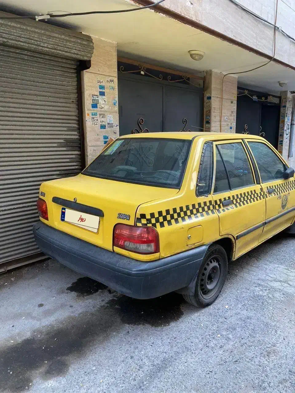 تاکسی پراید فروشی فوری|خودرو سواری و وانت|رشت, آب و برق|دیوار