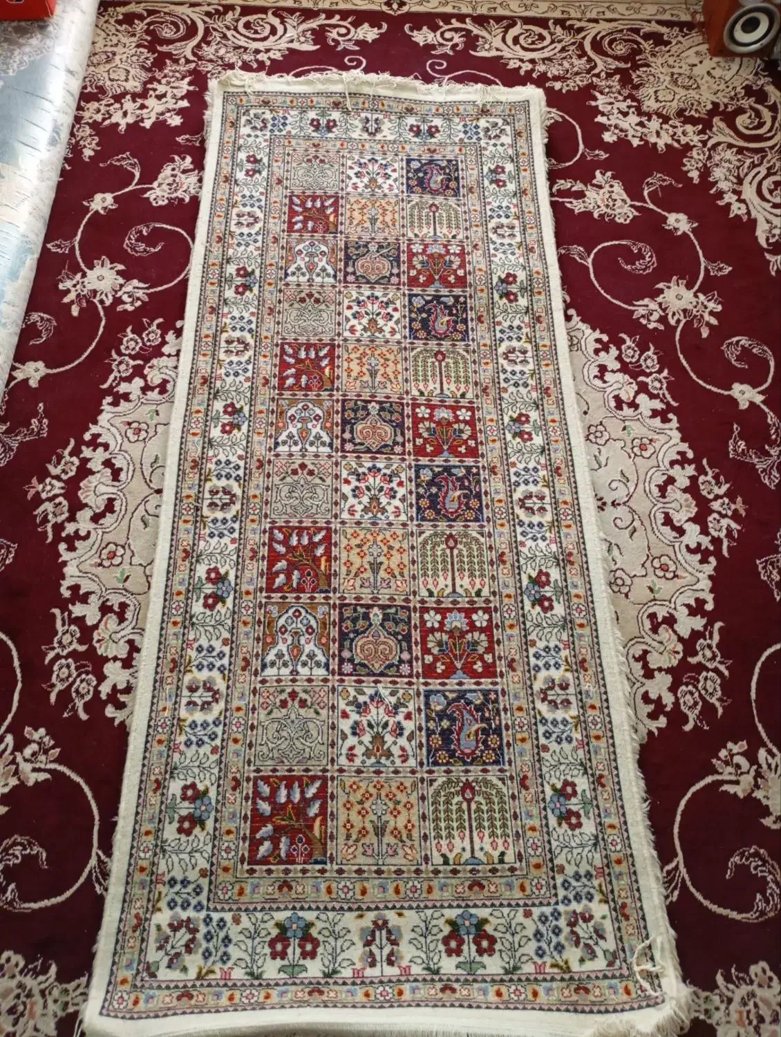 قالیچه دستبافت|فرش|بیرجند, |دیوار