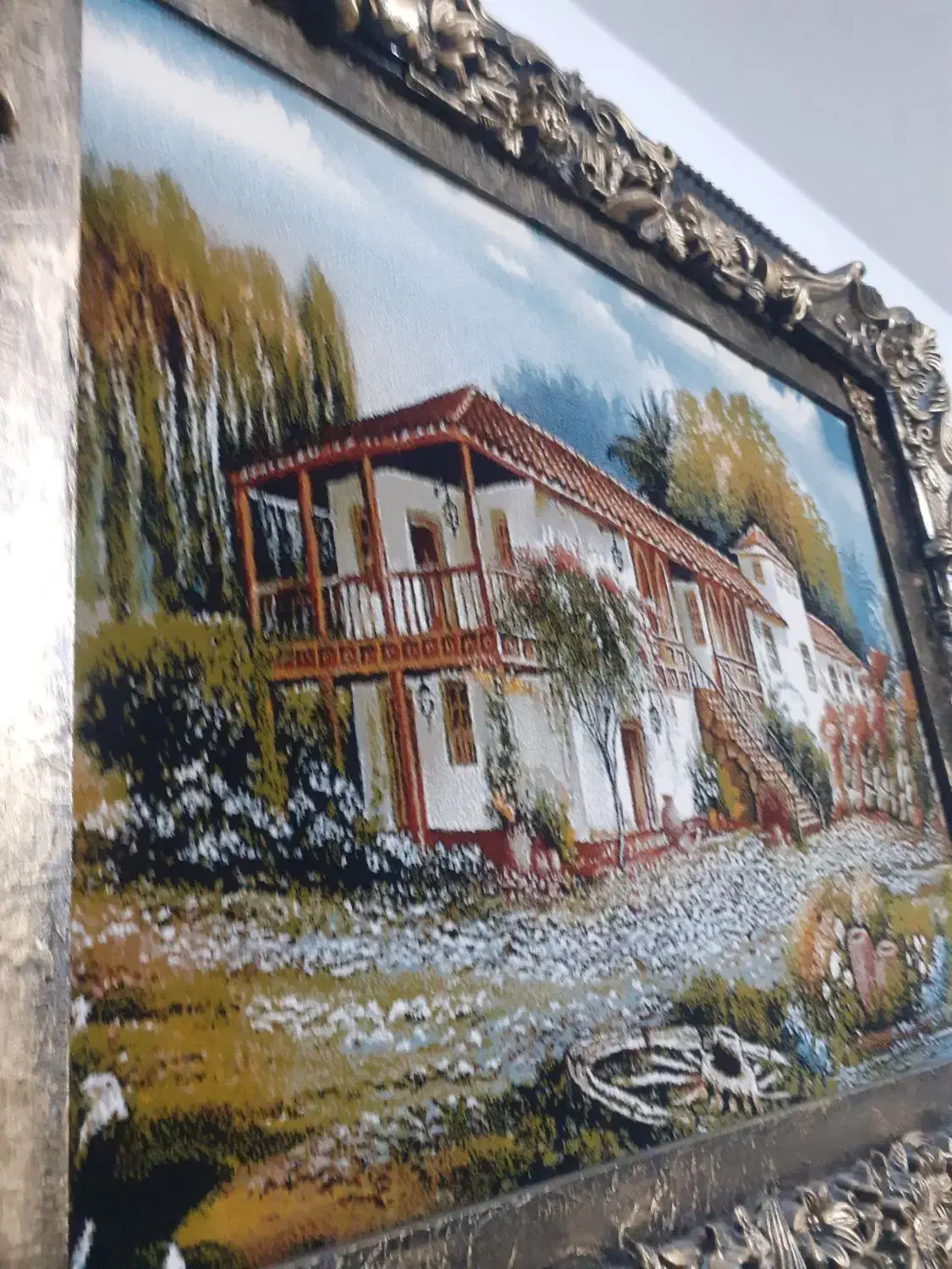 آینه کنسول و تابلوفرش|آینه|ماهدشت, |دیوار