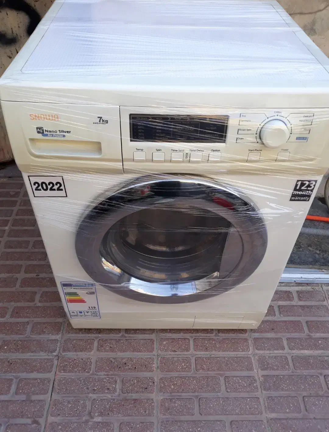 ماشین لباسشویی اسنوا 7kg بشرط موتور گیربکسی|ماشین لباسشویی و خشککن لباس|کرمانشاه, |دیوار