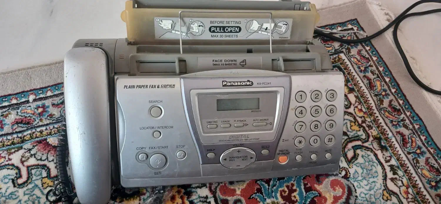 تلفن فکسی|تلفن رومیزی|کاشان, فین کوچک|دیوار