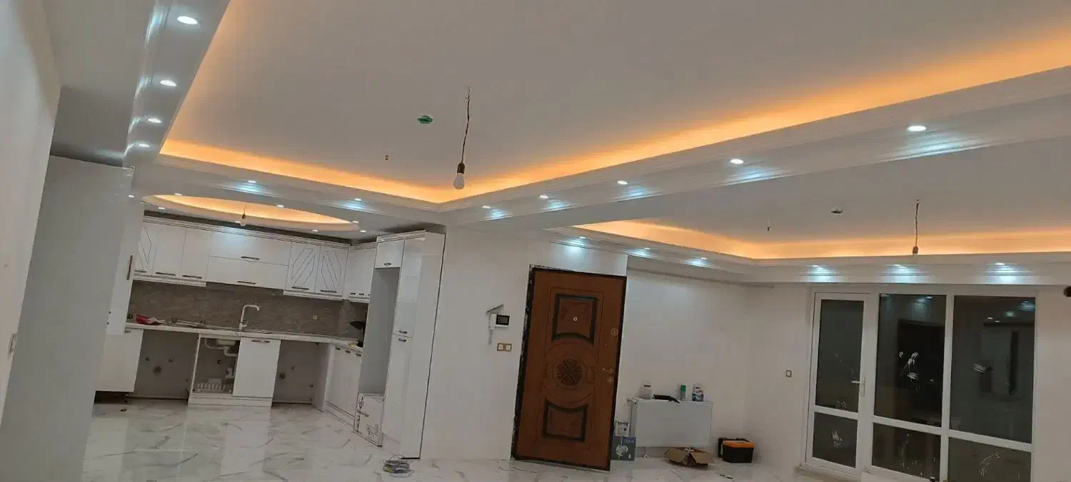 نصب چکی هالوژن نورمخفی  لاین نوری|لامپ و چراغ|تبریز, |دیوار