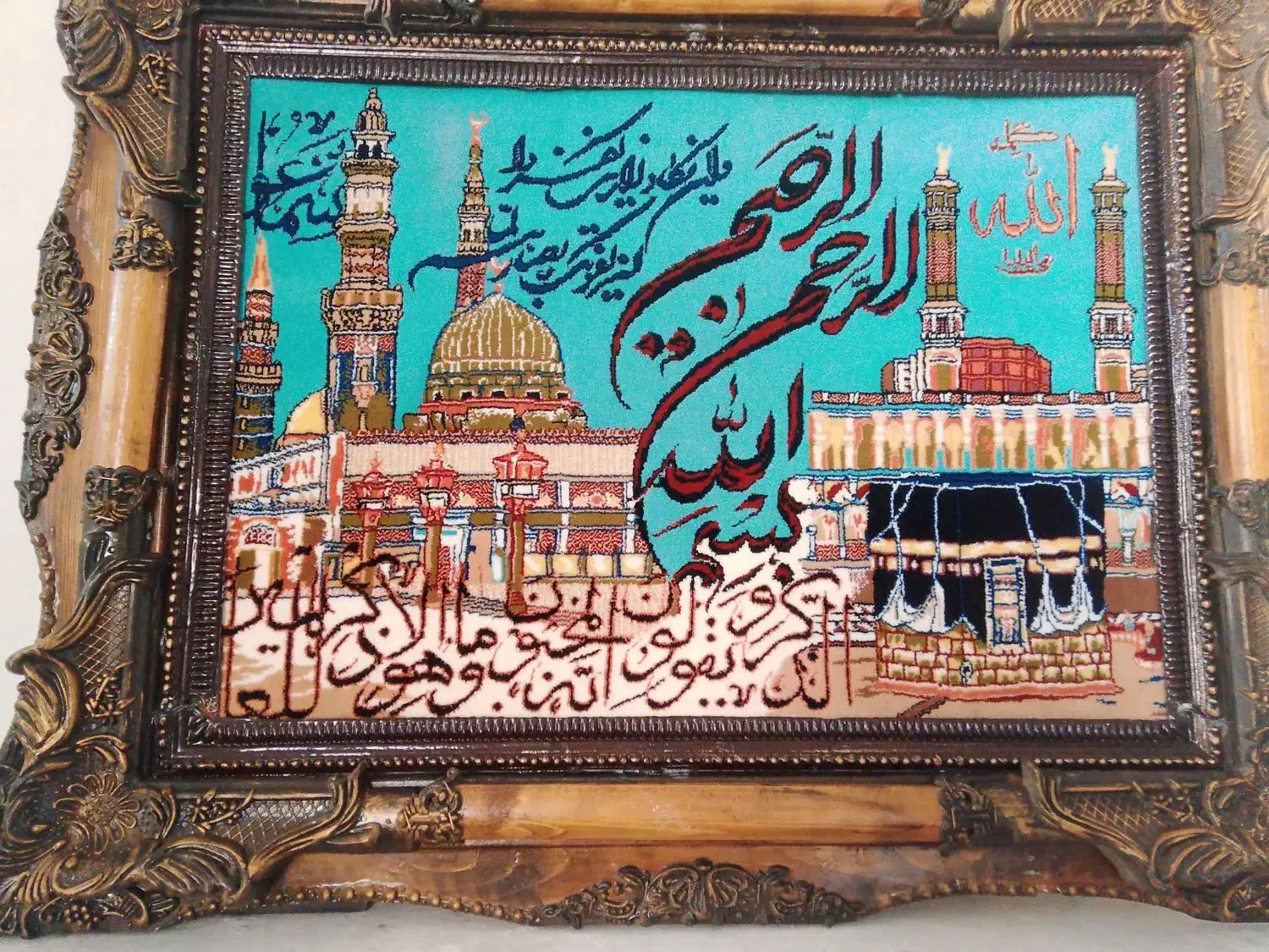 تابلو فرش|تابلو فرش|بهارستان, |دیوار