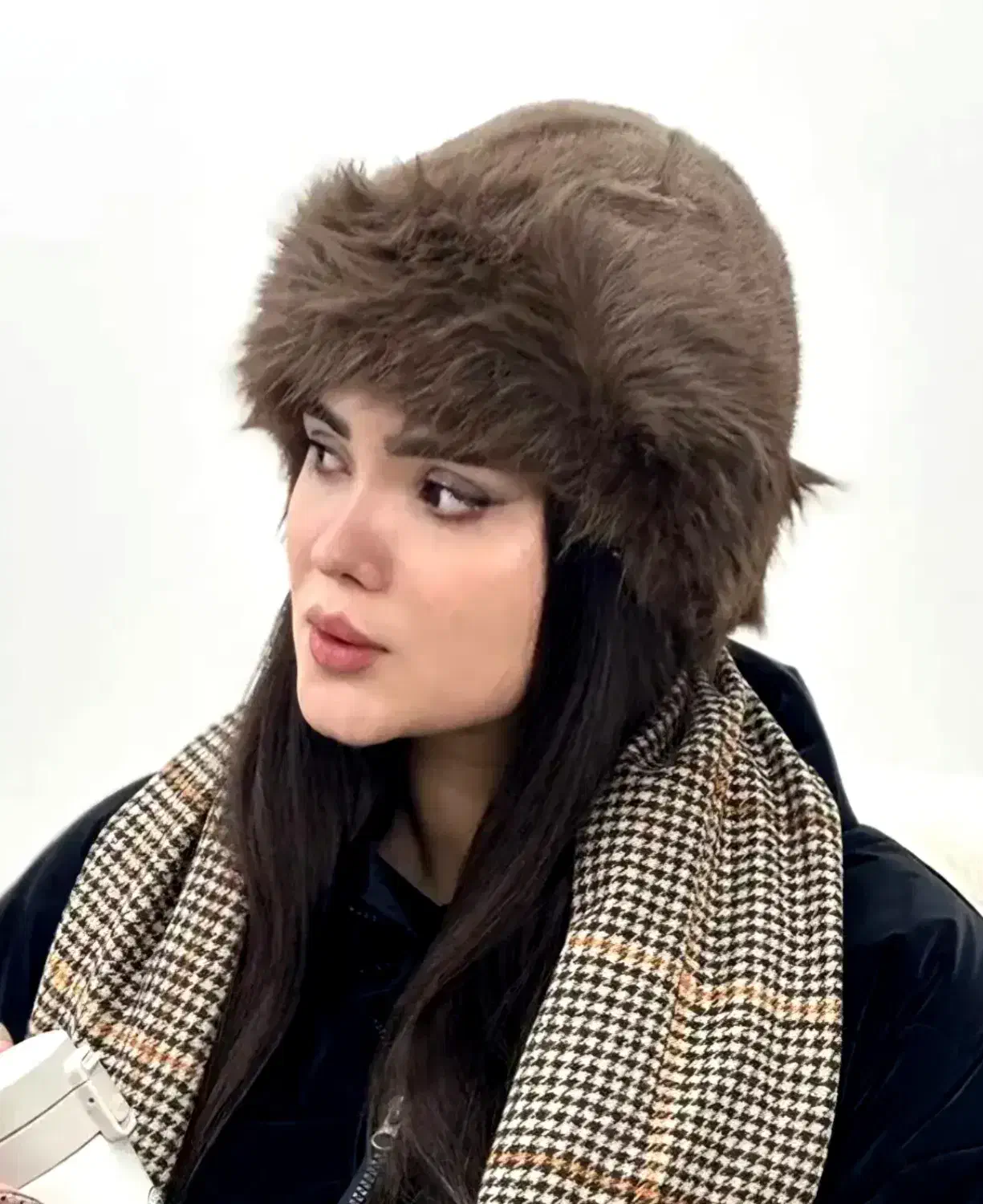 کلاه خز روسی رنگ قهوه ‌ای|لباس|اصفهان, ملک|دیوار