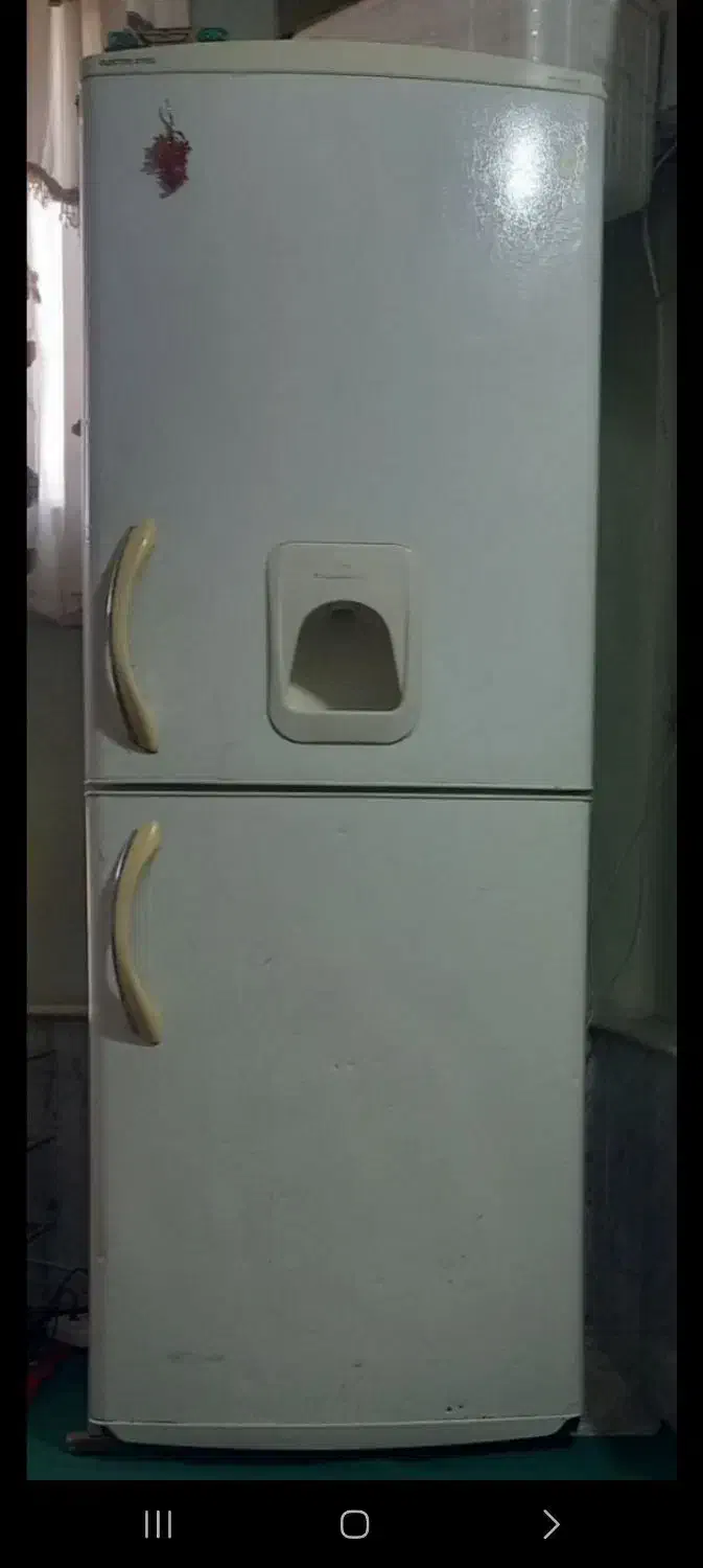 یخچال الکترواستیل|یخچال و فریزر|ابریشم, |دیوار