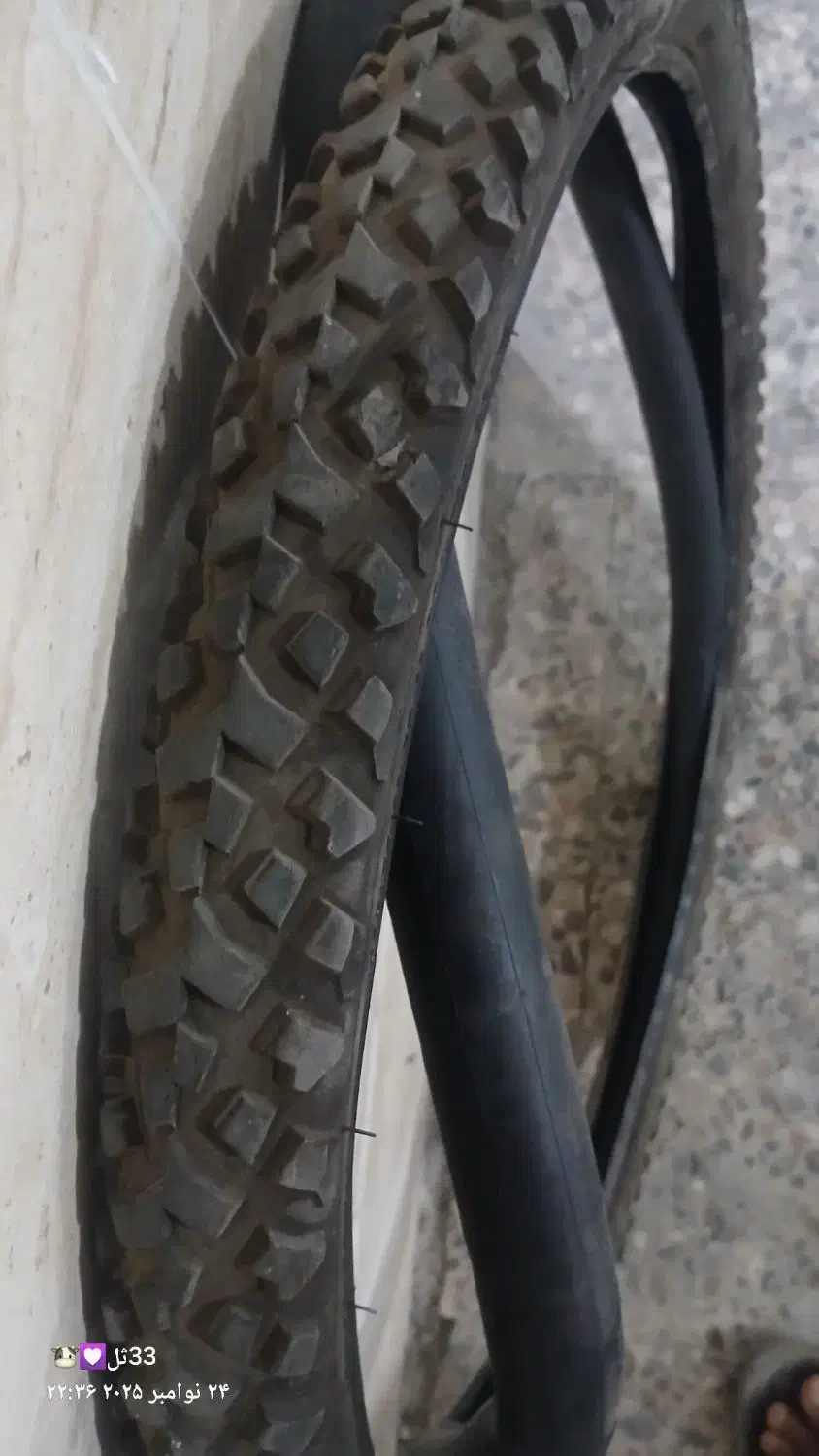 لاستیک و تیوپ دوچرخه 26 و دسته ترمز|دوچرخه، اسکیت، اسکوتر|بندر ماهشهر, |دیوار