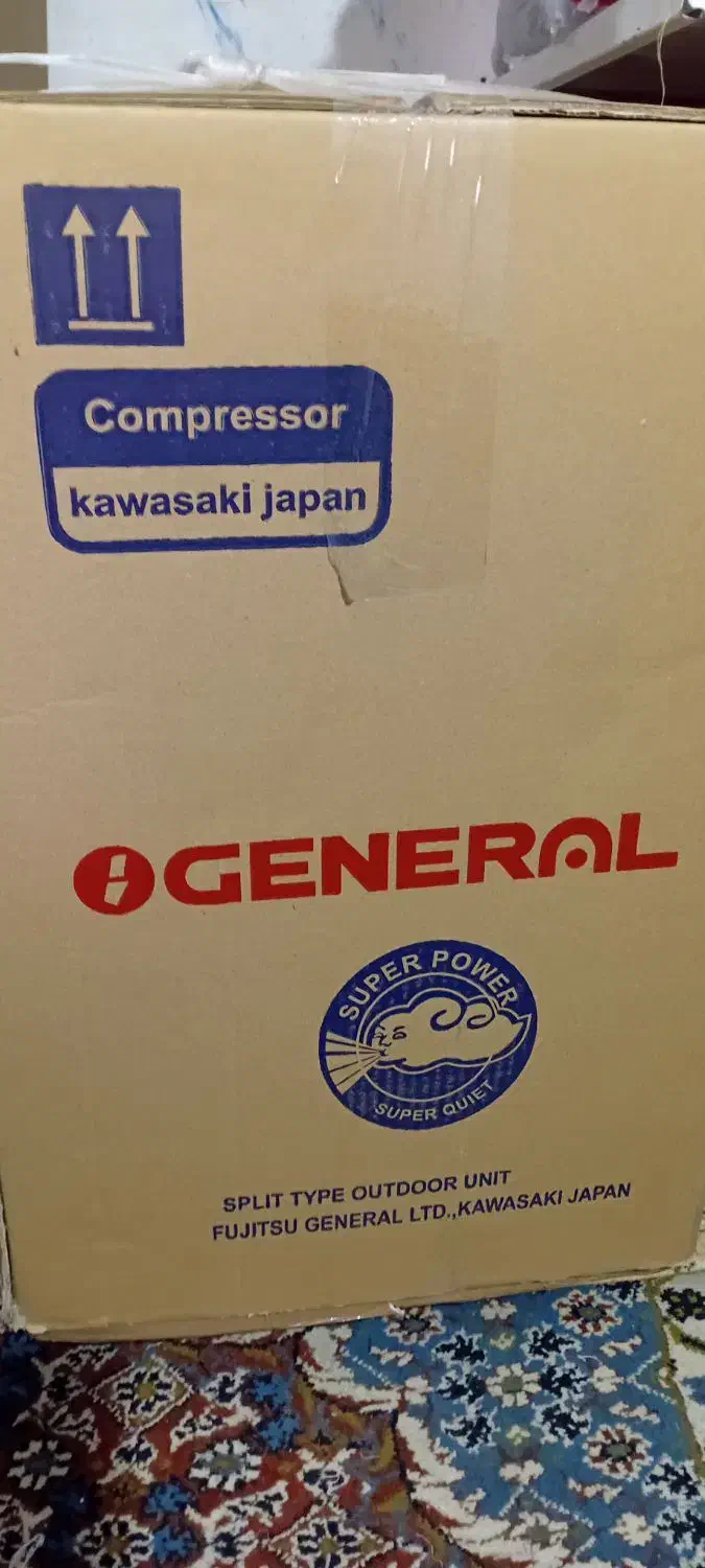 کولر اسپلیت اُجنرال|کولر گازی و فن‌کوئل|بابل, |دیوار