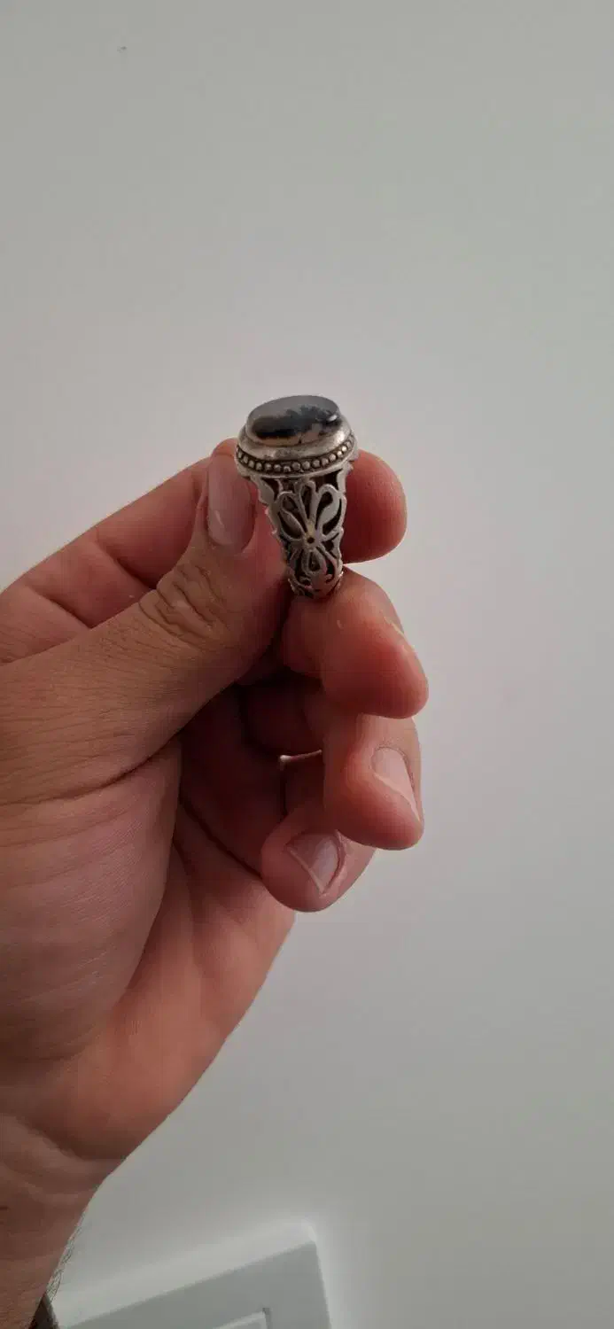 انگشتر شجر با رکاب نقره|جواهرات|شیراز, گود عربان|دیوار
