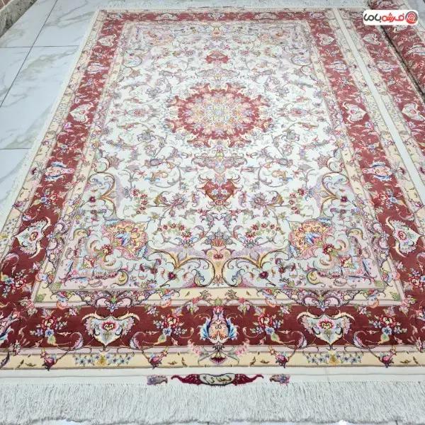 خرید فرش دستباف رج۵۰به بالاچله نخ وچله ابریشم|فرش|ارومیه, |دیوار