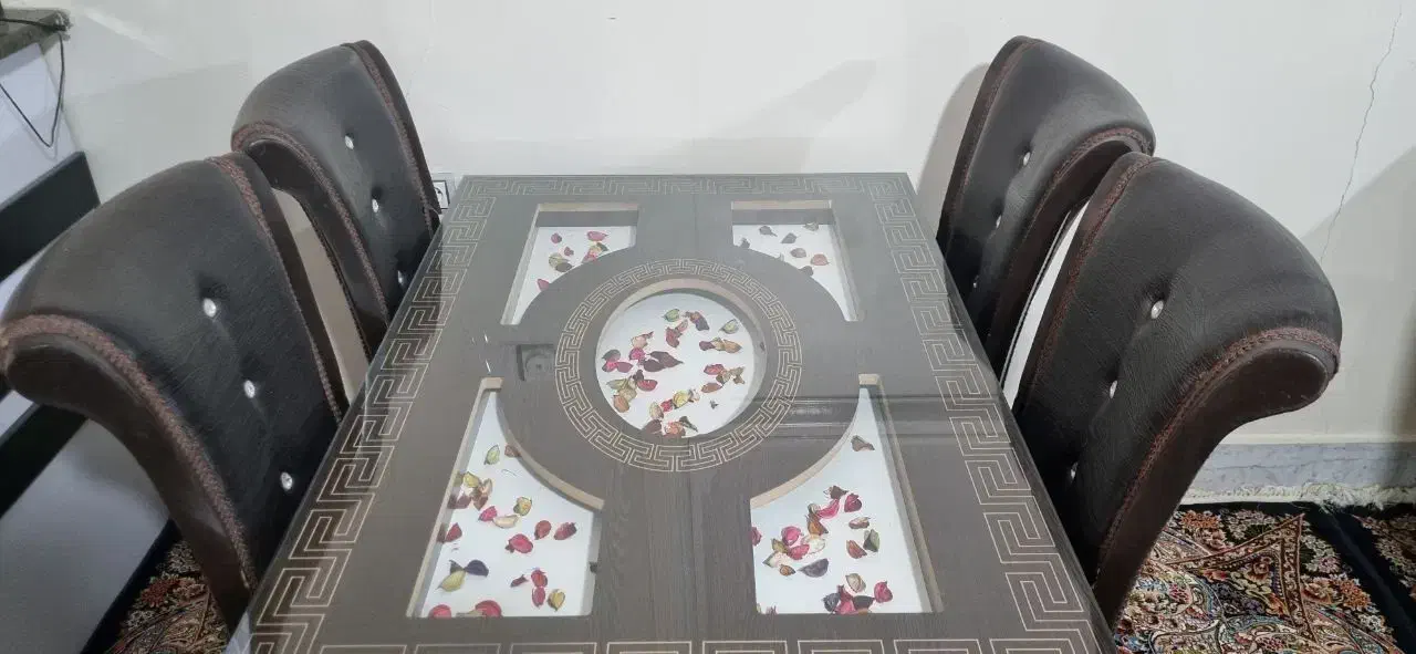 میز غذا خوری / میز ناهار خوری|میز و صندلی غذاخوری|الوند, |دیوار