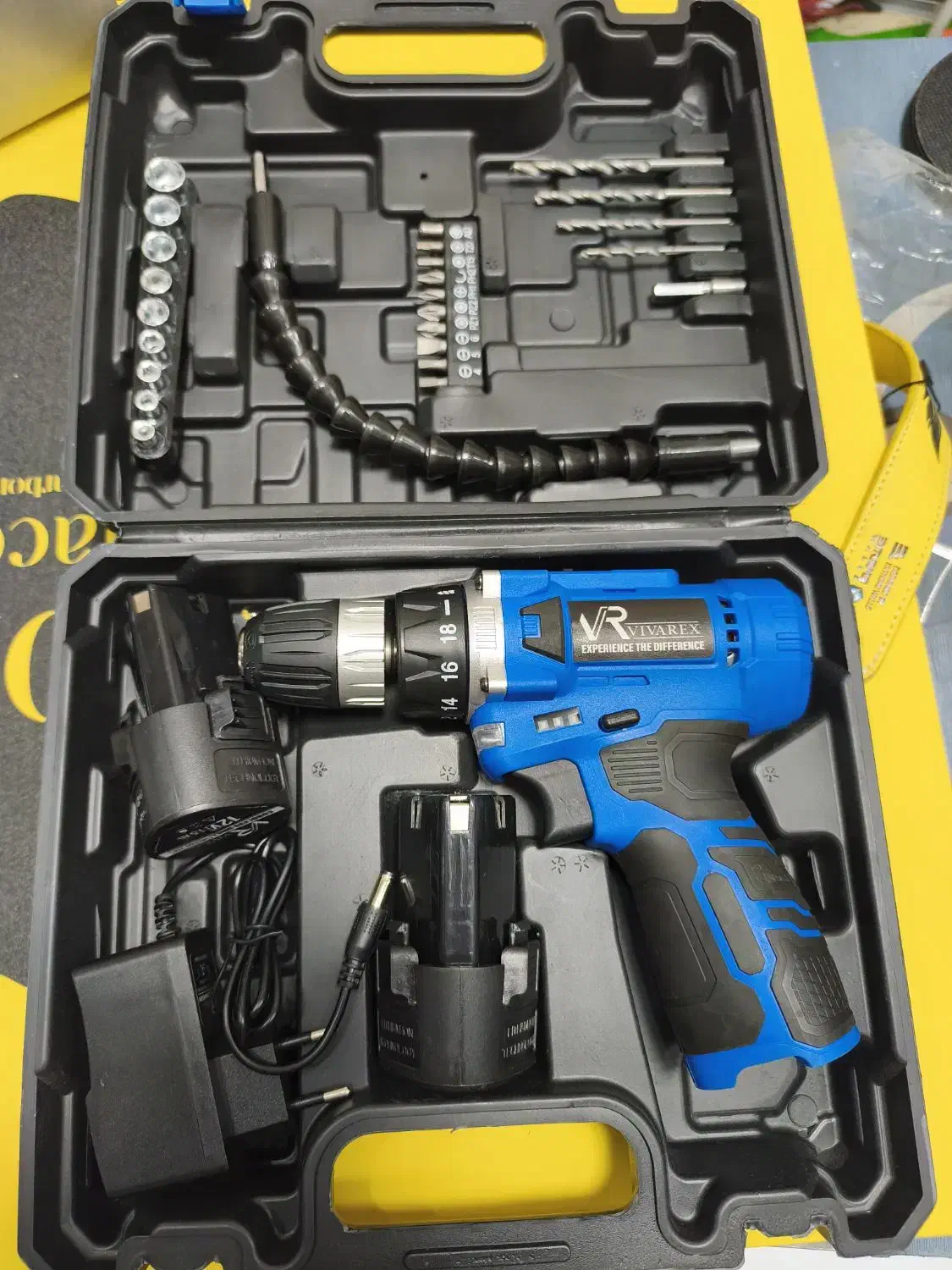 دریل شارژی 12 ولت 2باطری|ابزارآلات|ری, سرتخت|دیوار