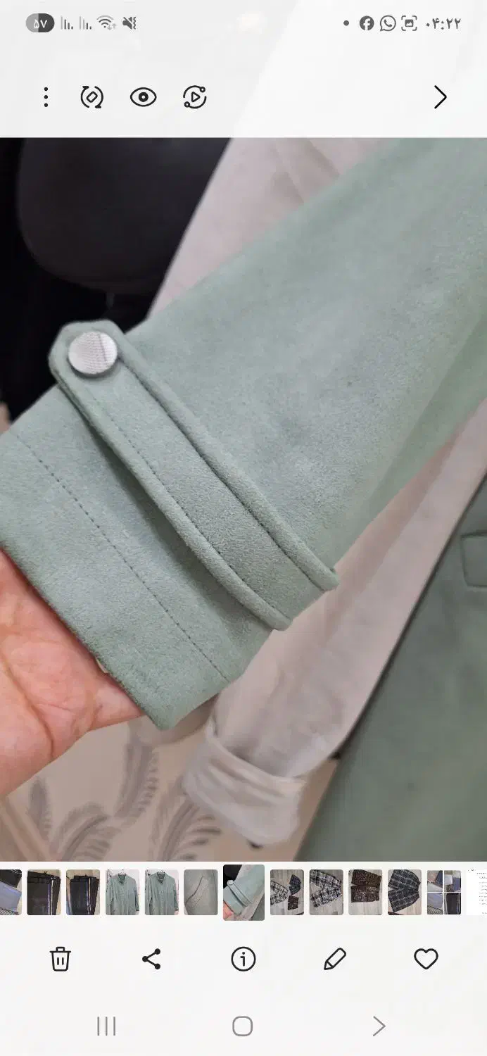 مانتو مخمل سوئیت کاملا نو|لباس|گنبد کاووس, |دیوار