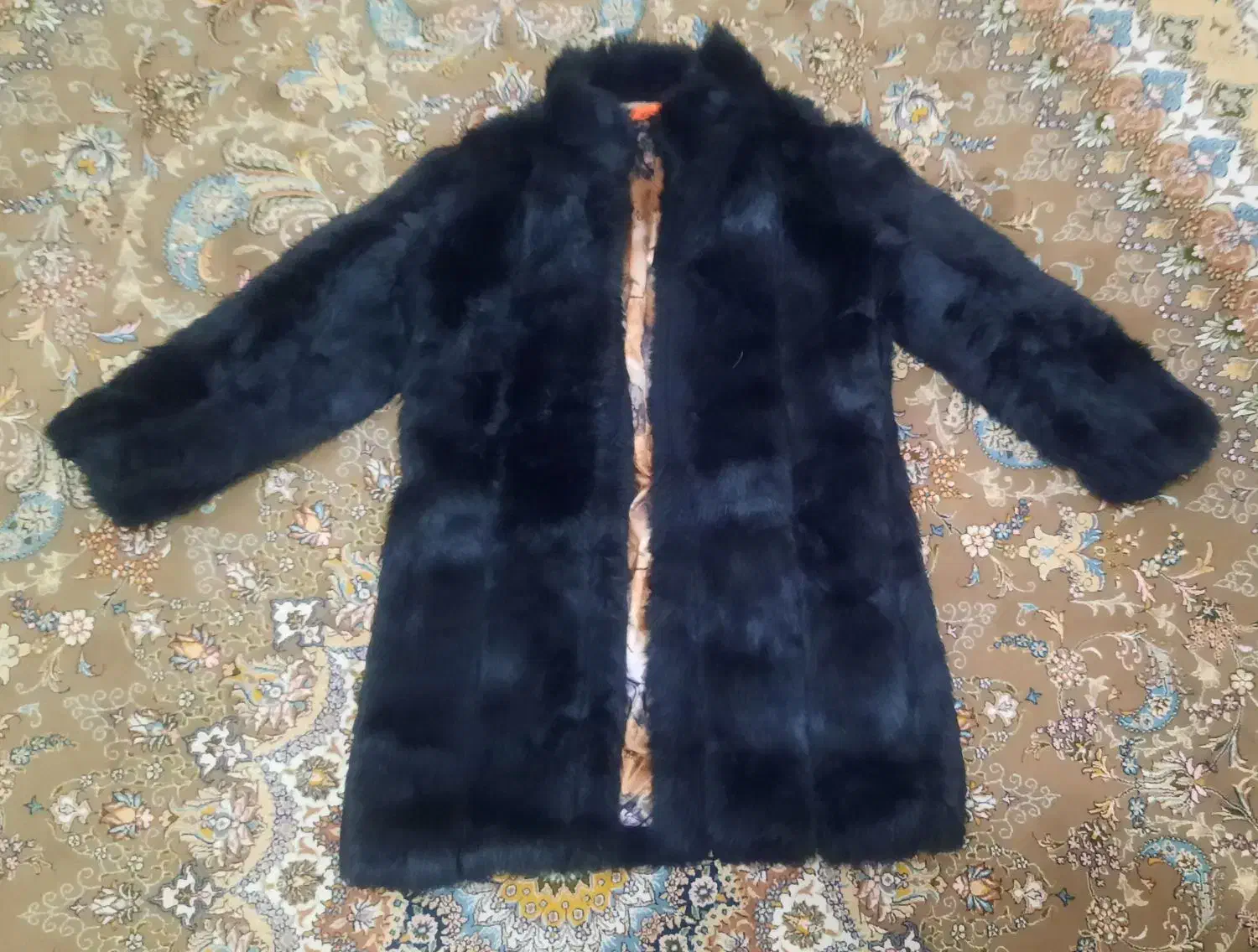 پالتو خز دار سایز ۴۴ تا ۴۶|لباس|سقز, |دیوار